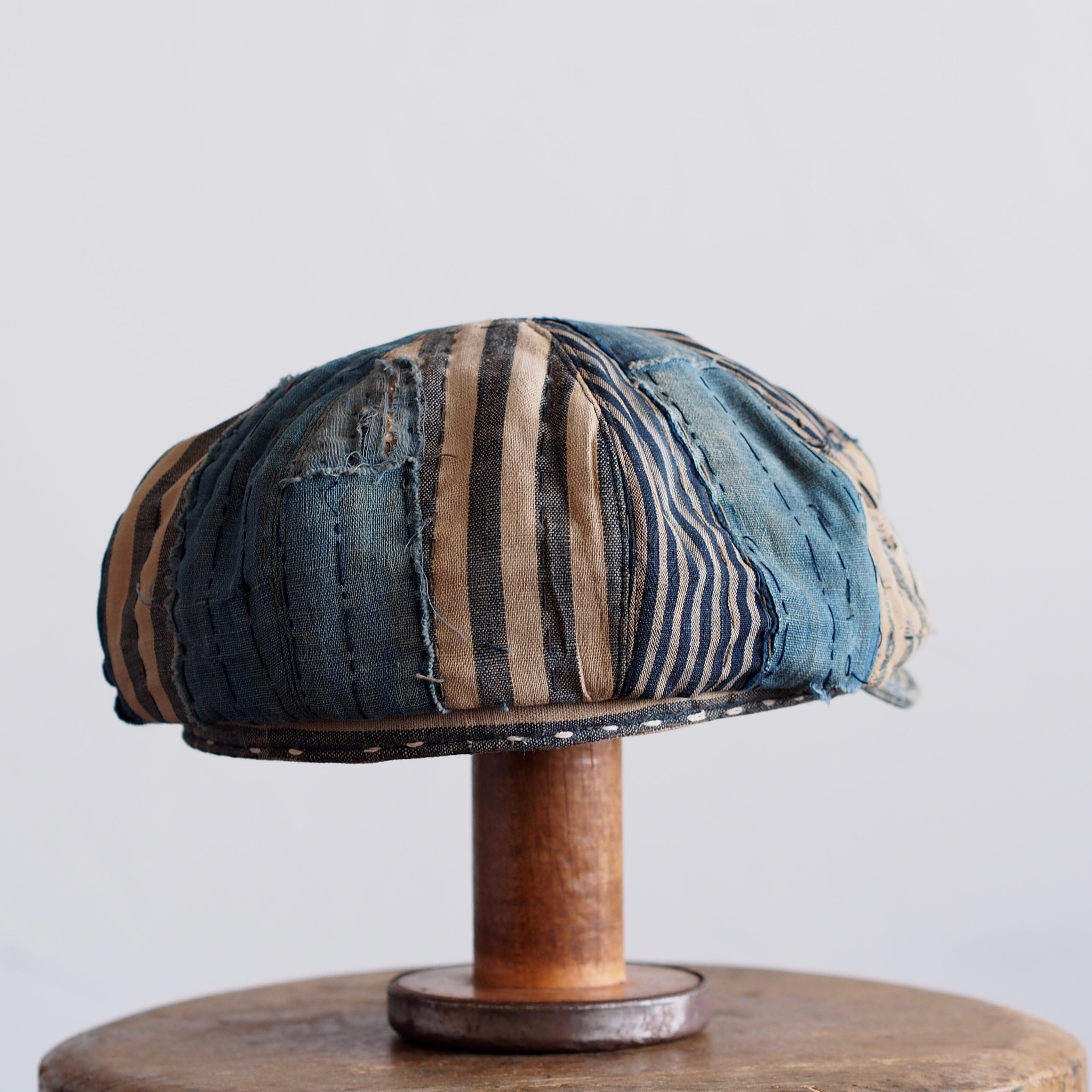 BORO(襤褸)CAP ~type news boy~60 edo-taisho