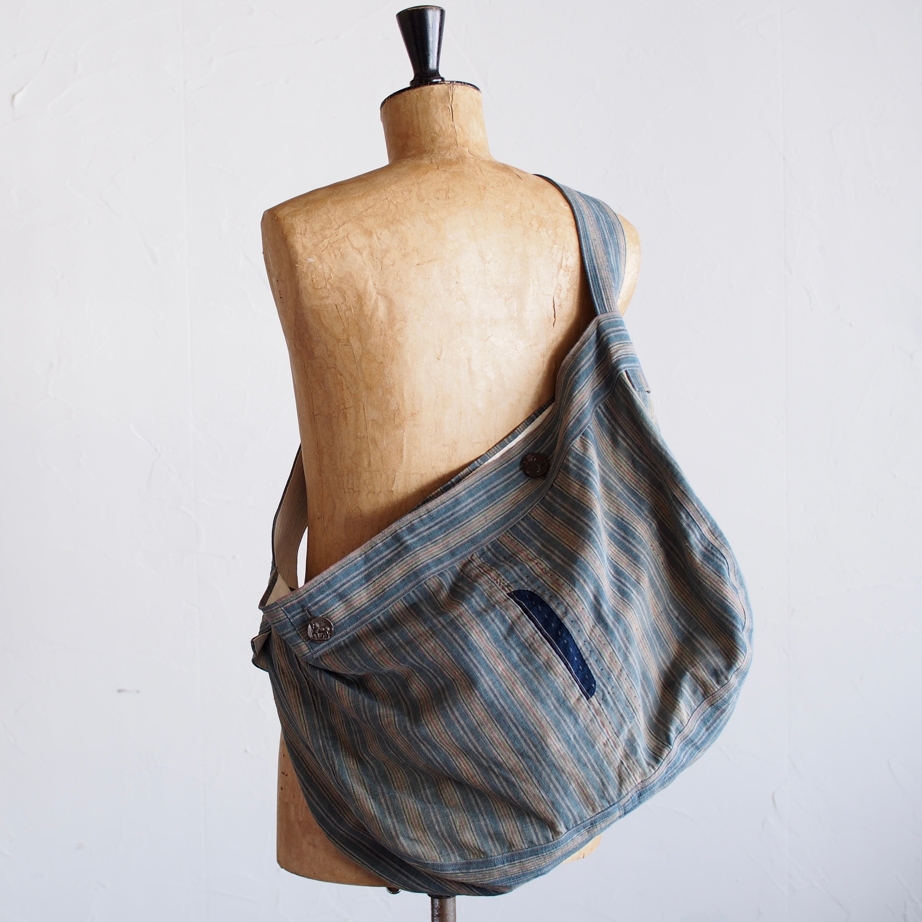 NORA BAG~type newspaper~japan old cotton fabric②