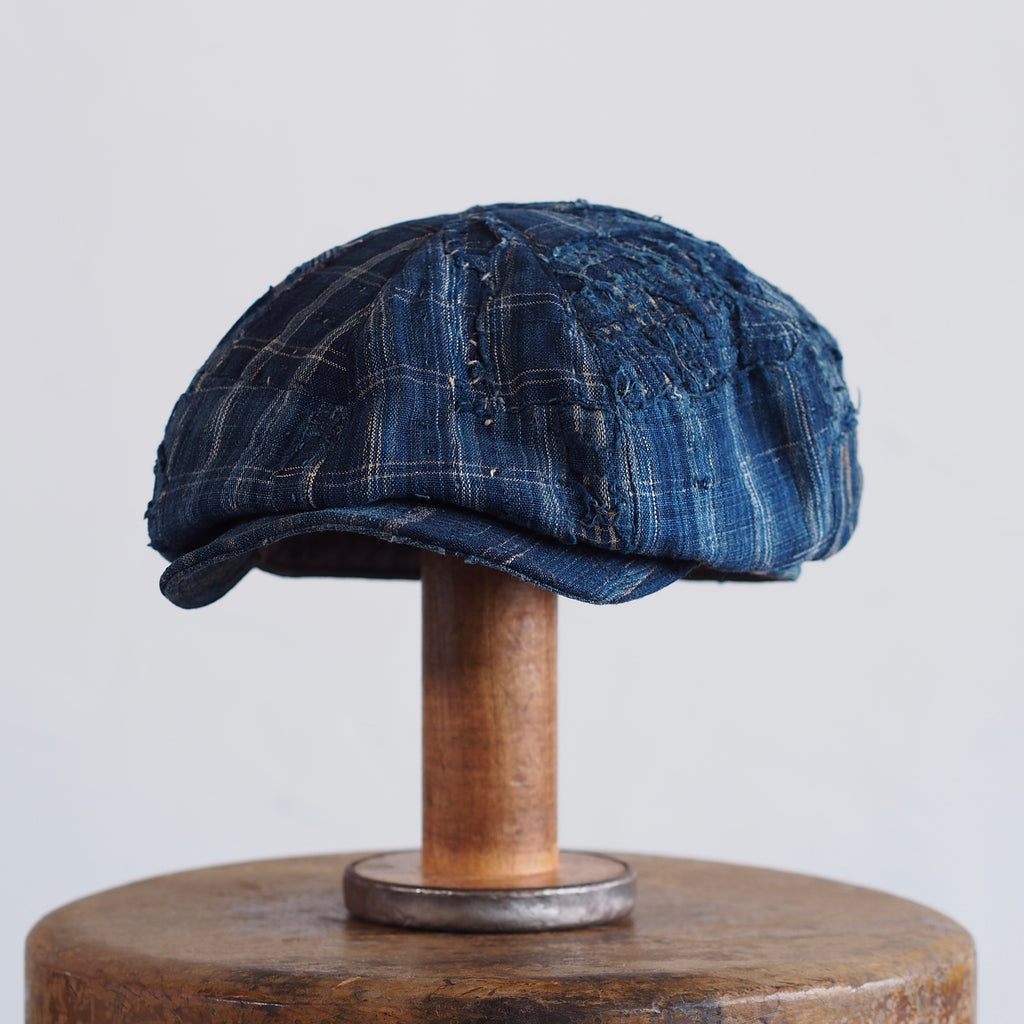 BORO(襤褸)CAP ~type news boy~60 meiji