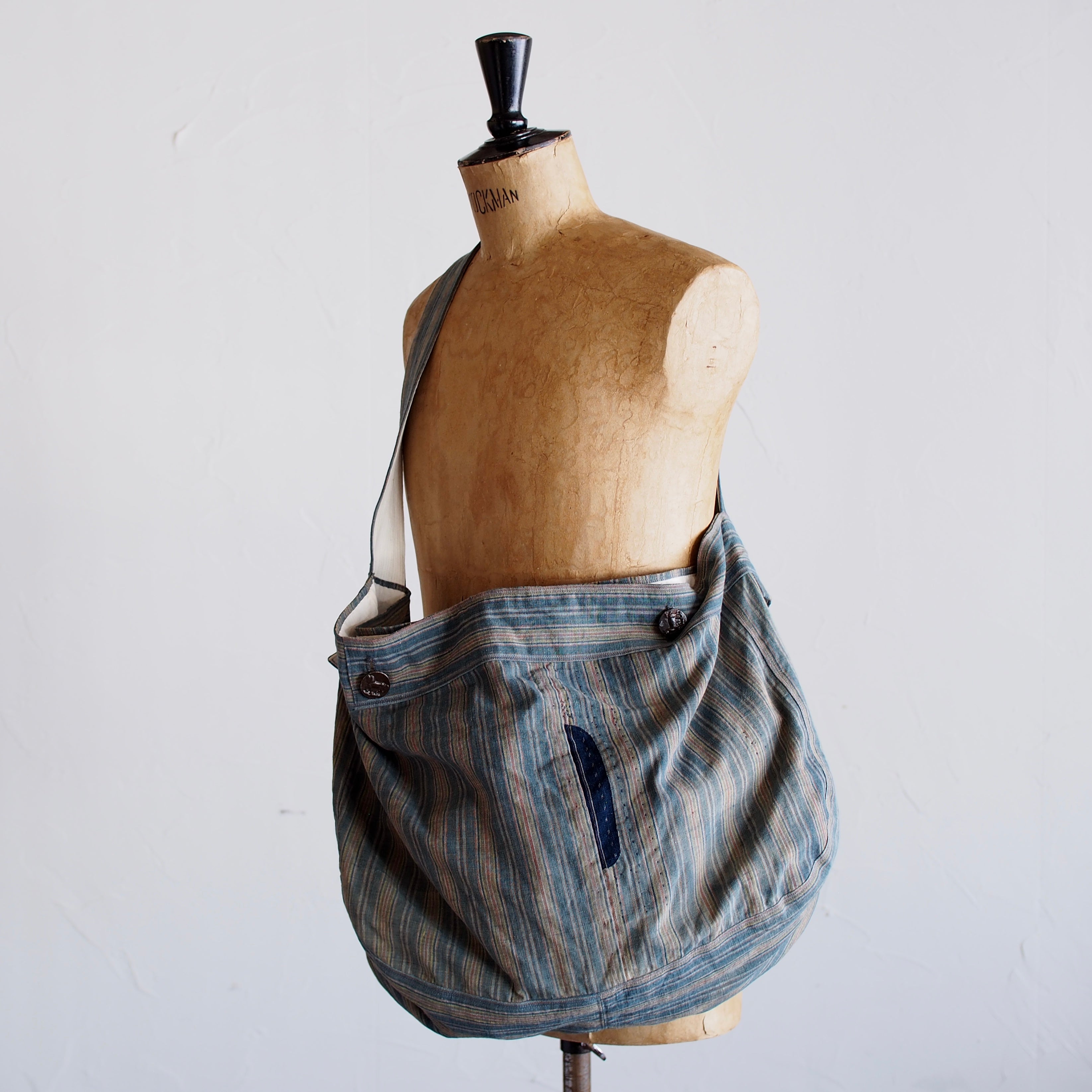 NORA BAG~type newspaper~japan old cotton fabric②