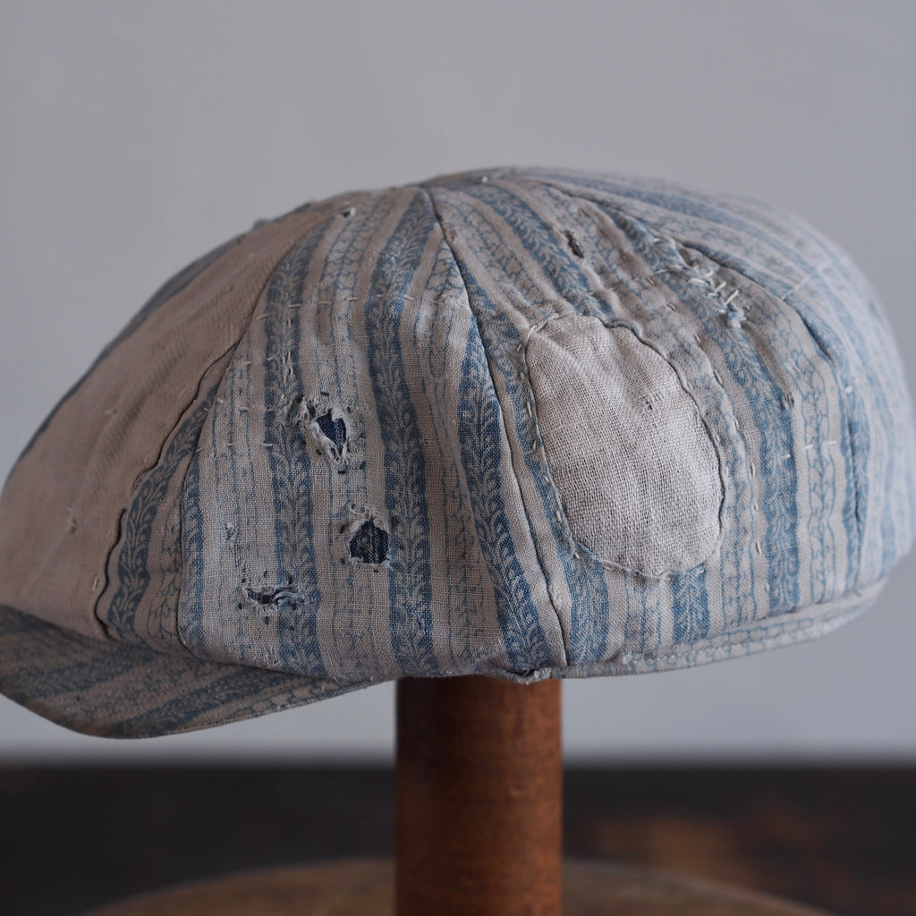 BORO(襤褸)CAP ~type news boy~60 meiji~taisho