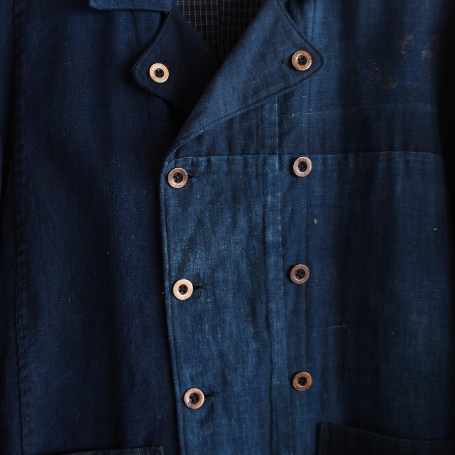 NORA DOUBLE JACKET~japan old indigo fabricc~