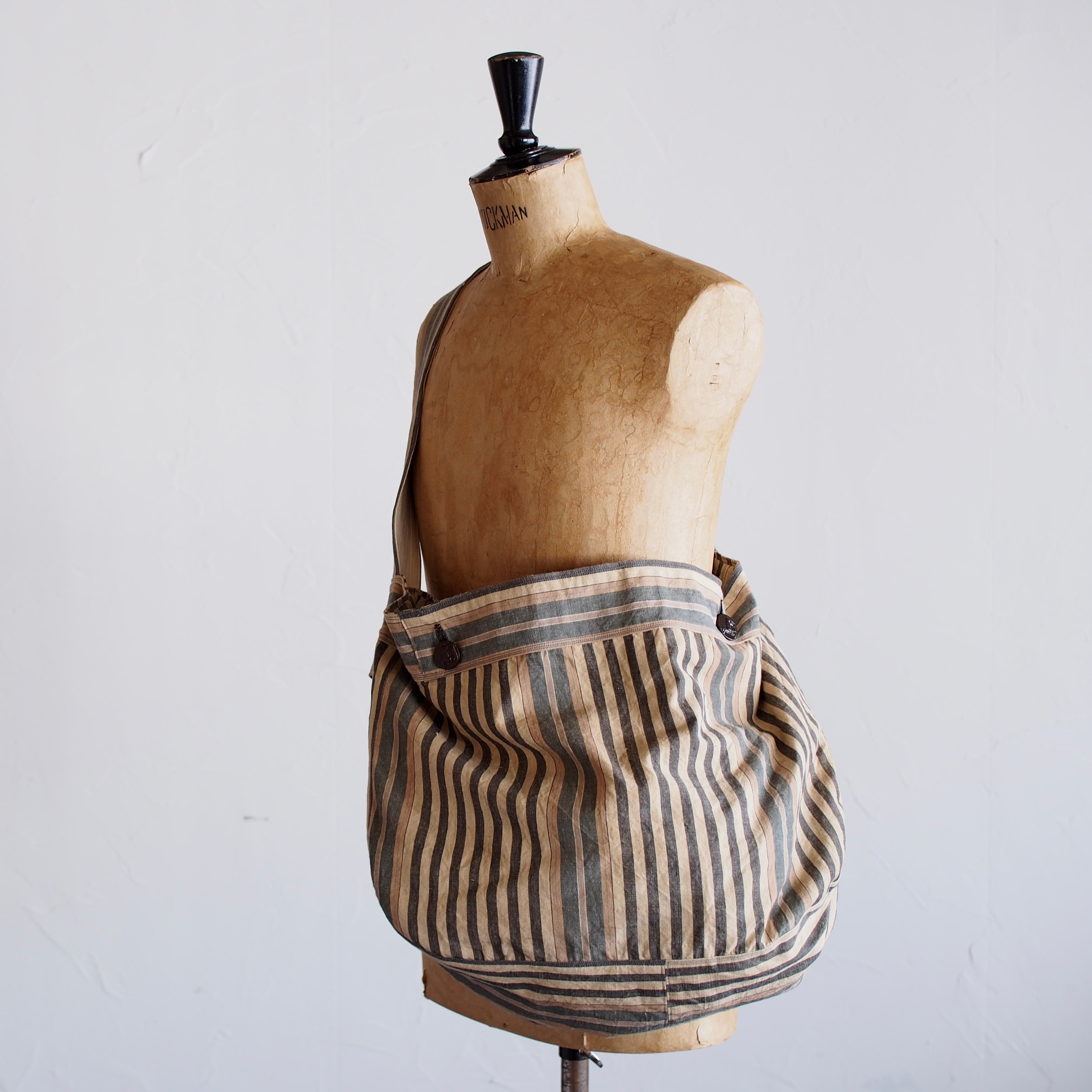 NORA BAG~type newspaper~japan old cotton fabric①