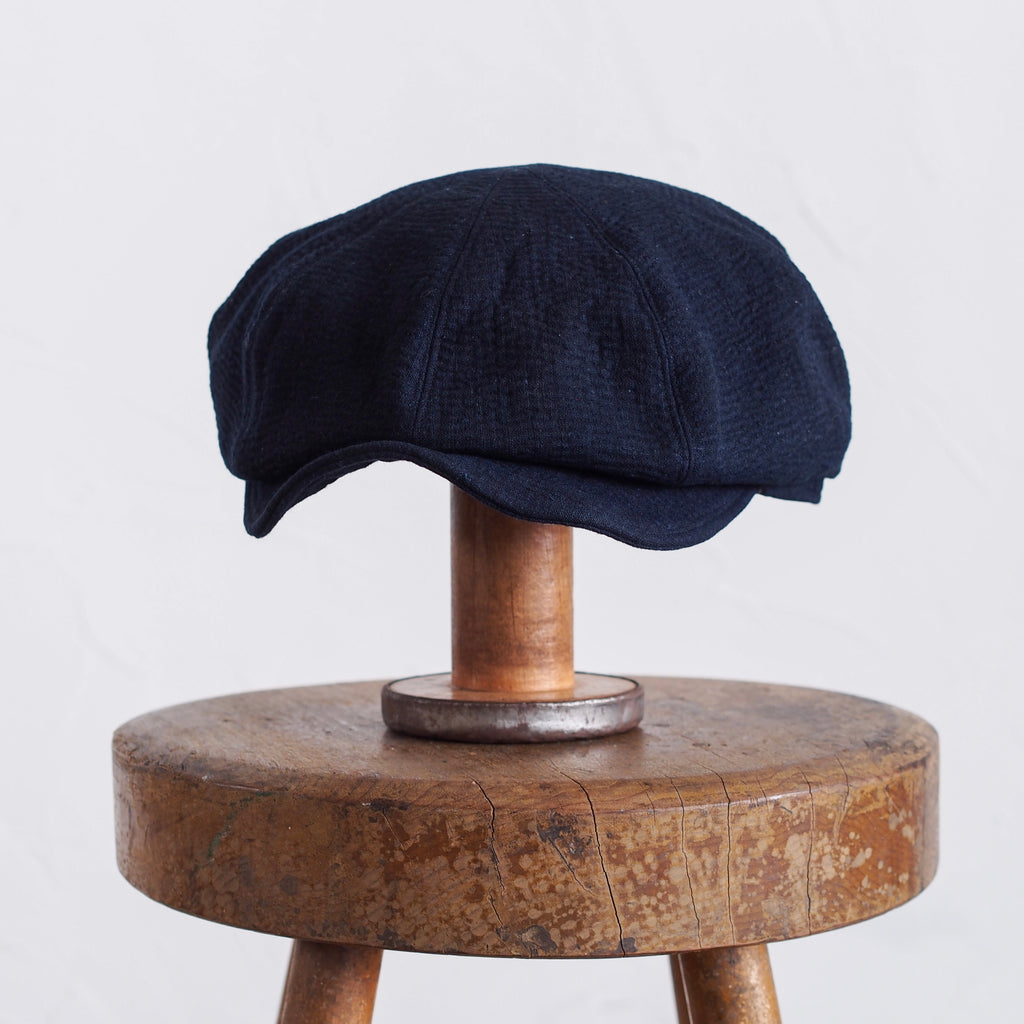 SASHIKO CAP~type newsboy~60