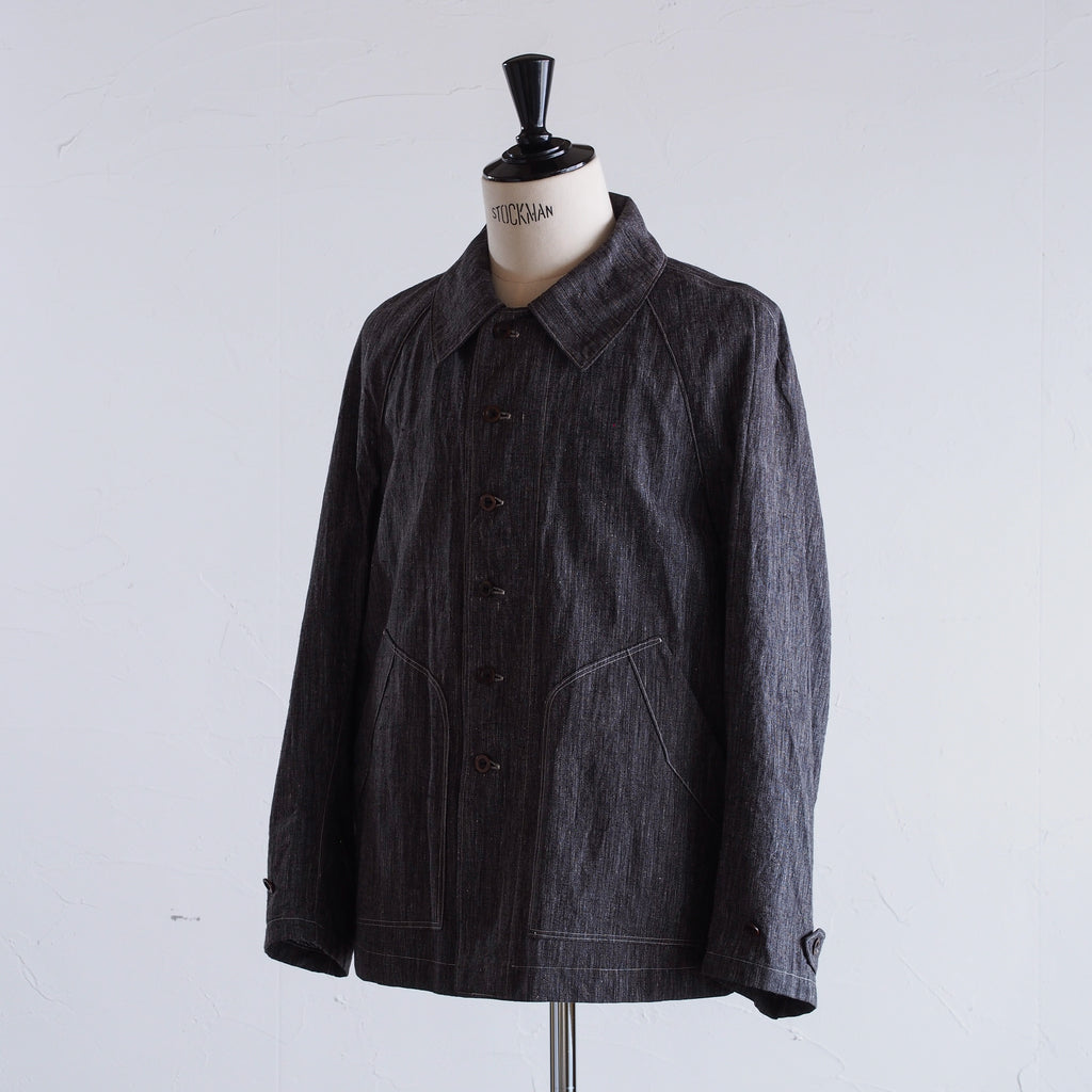 NORA JACKET②~french salt & pepper fabric~