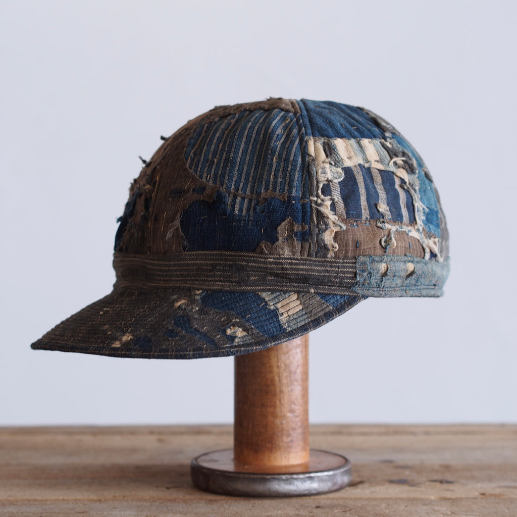 BORO(襤褸)CAP ~type mechanic~60 edo-taisho