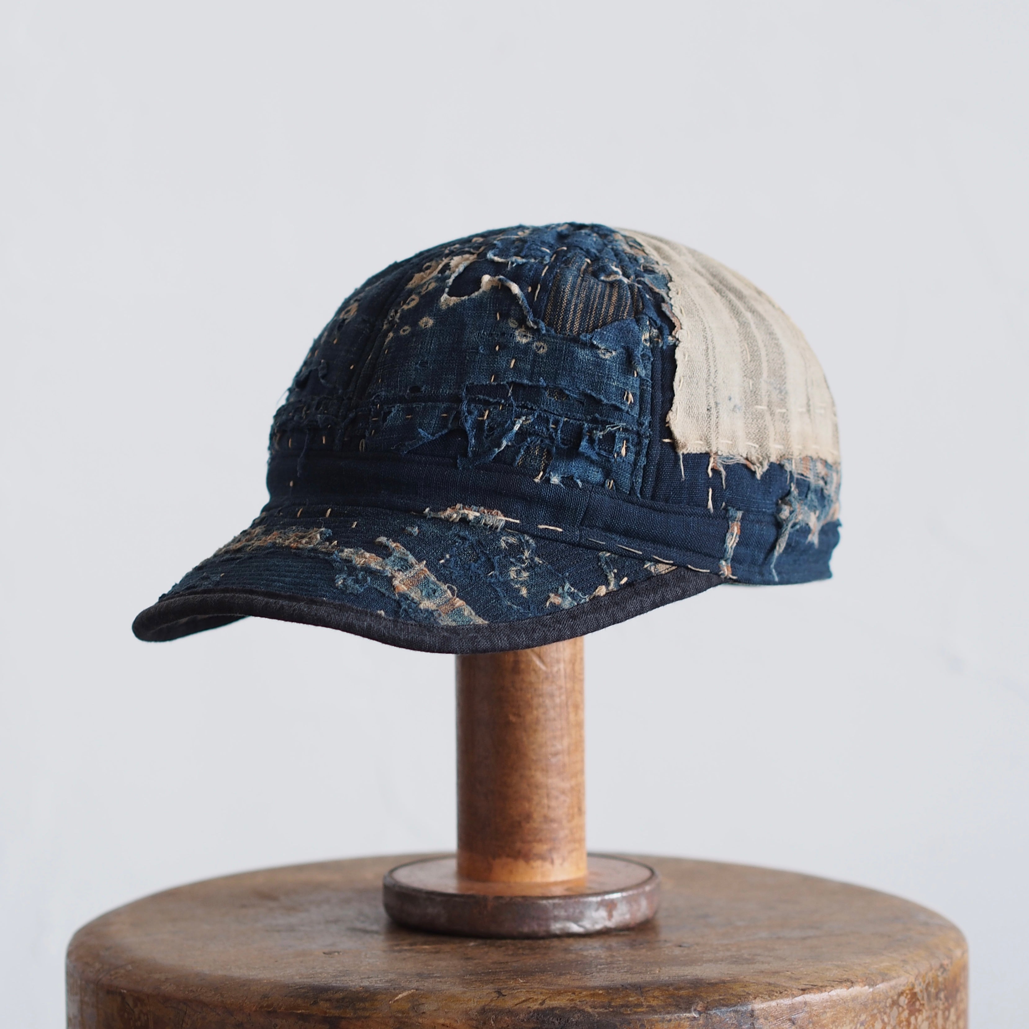 BORO(襤褸)CAP ~type mechanic~60 edo-taisho