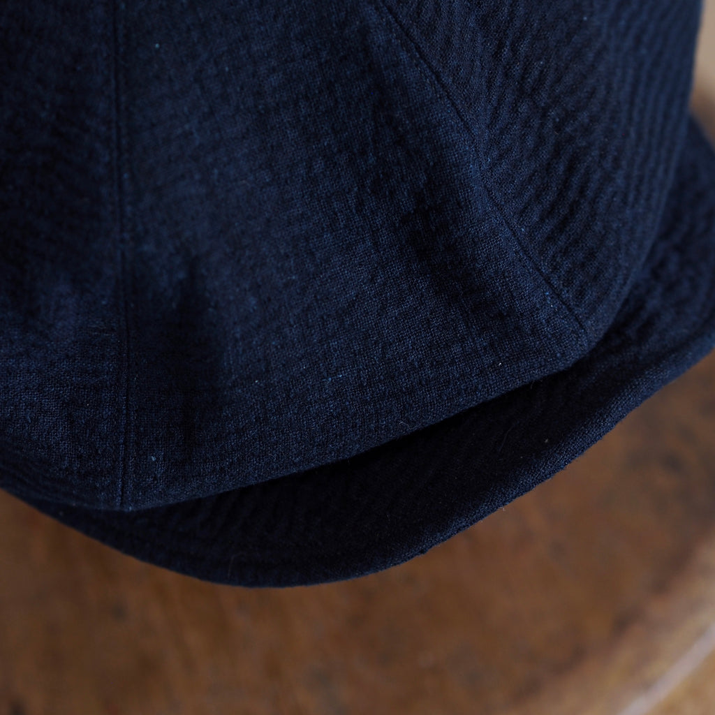 SASHIKO CAP~type newsboy~60