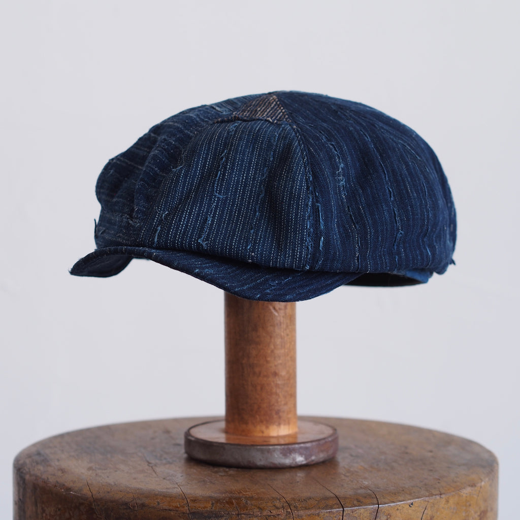 BORO(襤褸)CAP ~type news boy~60 end of edo-meiji