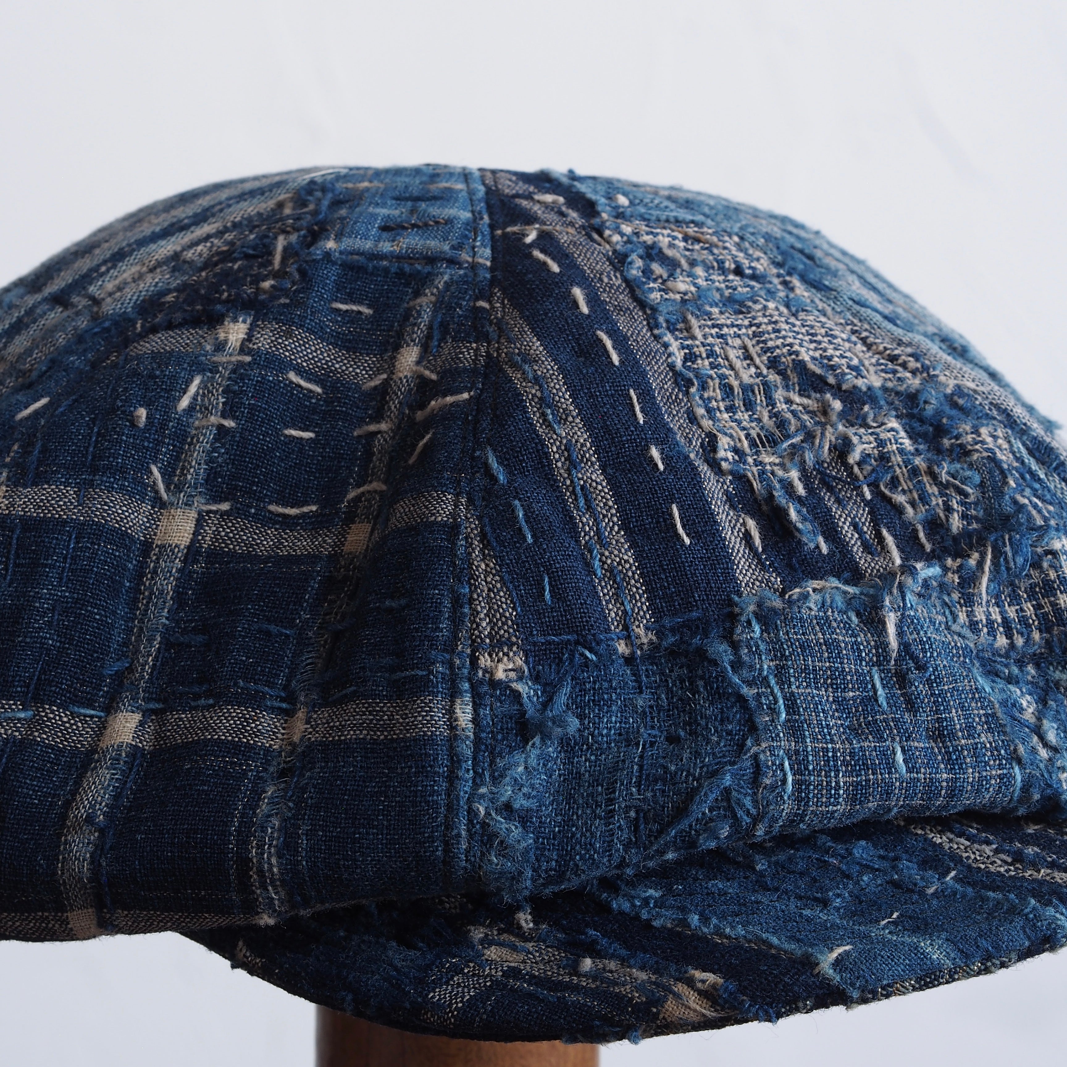 BORO(襤褸)CAP ~type news boy~60 meiji