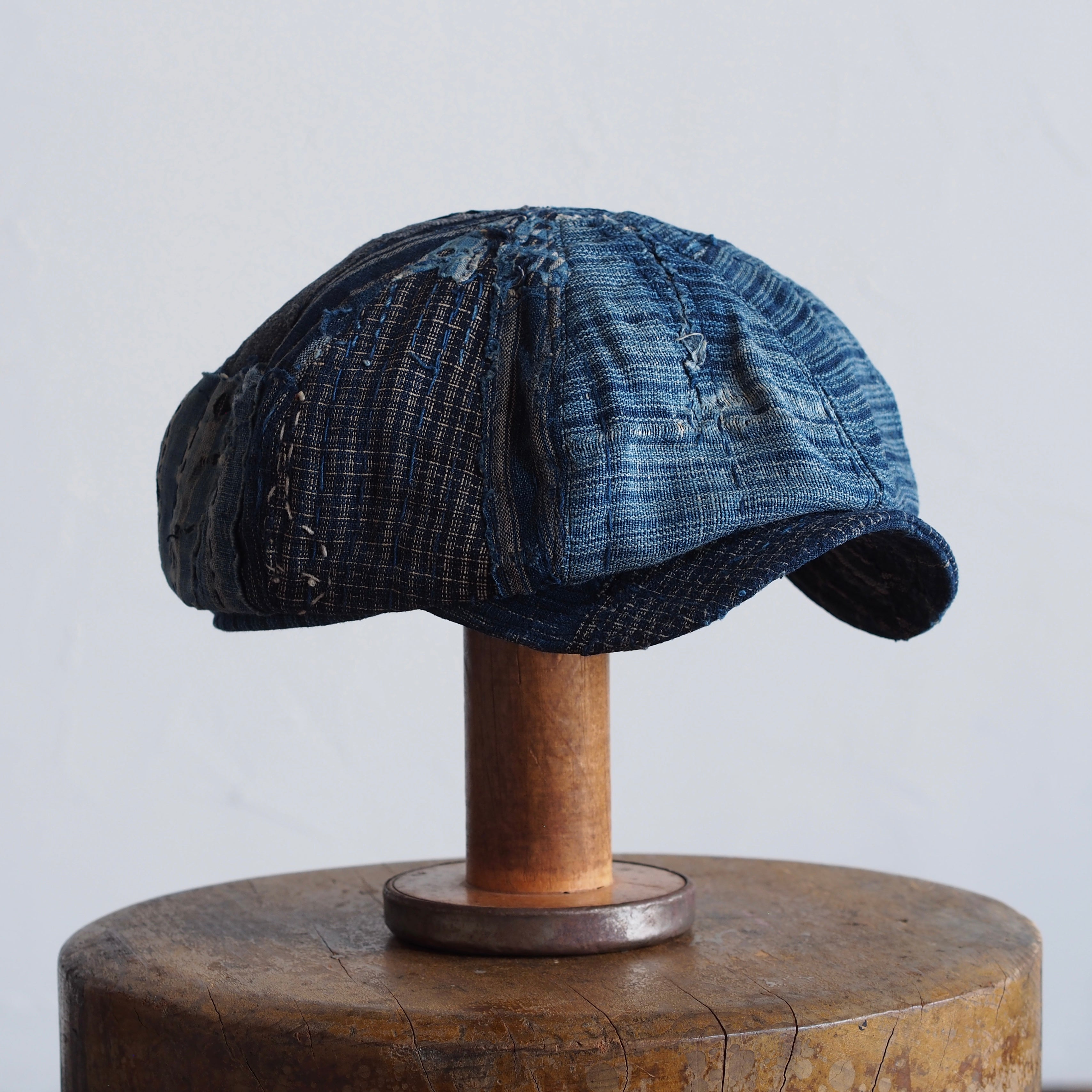 BORO(襤褸)CAP ~type news boy~60 end of edo-meiji