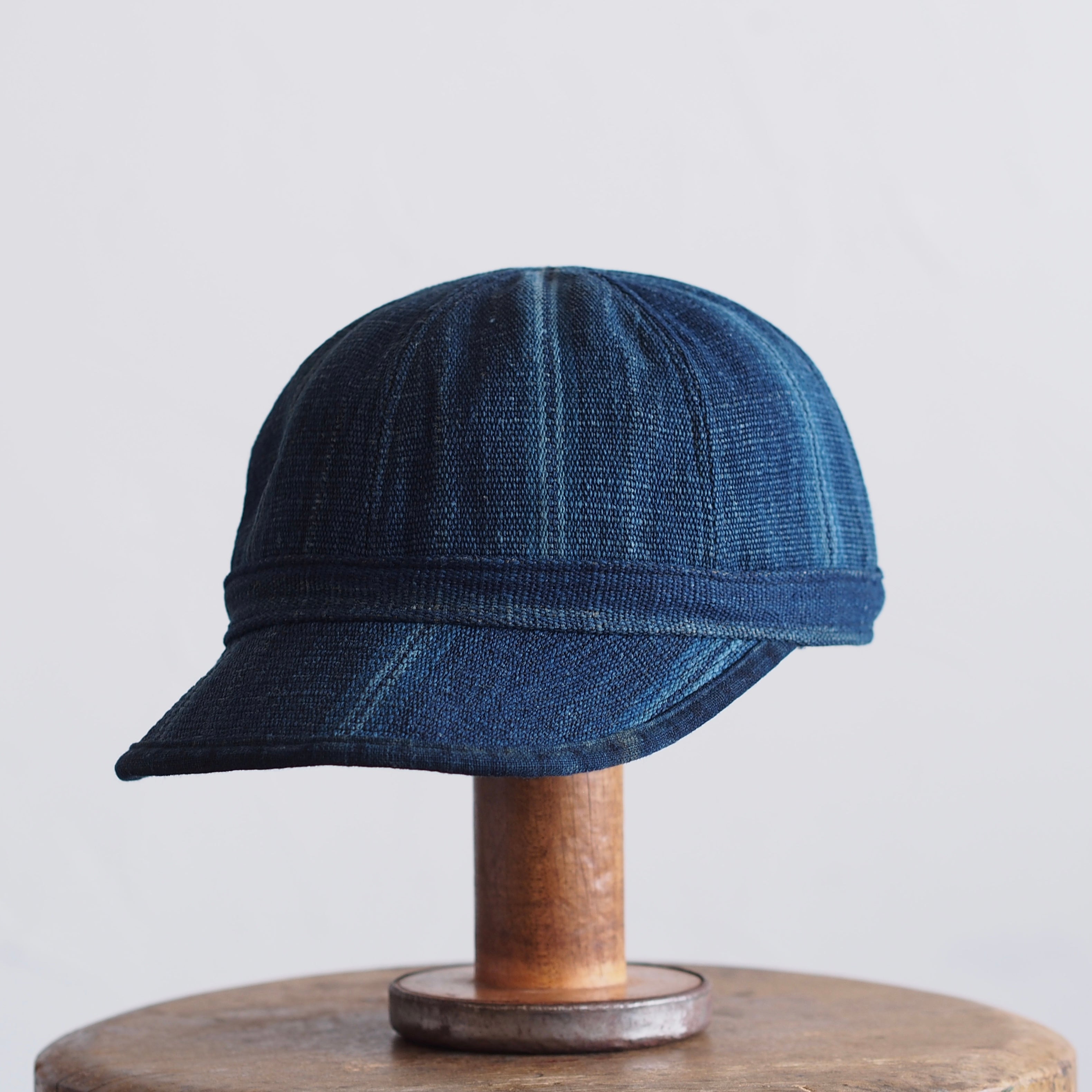 JAPAN VINTAGE  COTTON/LINEN CAP~type mechanic~61