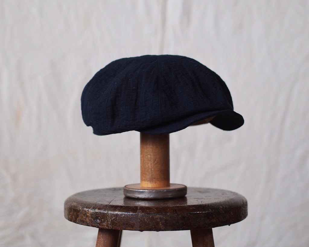 SASHIKO CAP~type newsboy~60