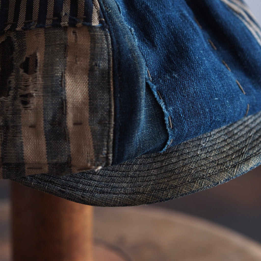 BORO(襤褸)CAP ~type news boy~60 edo-taisho