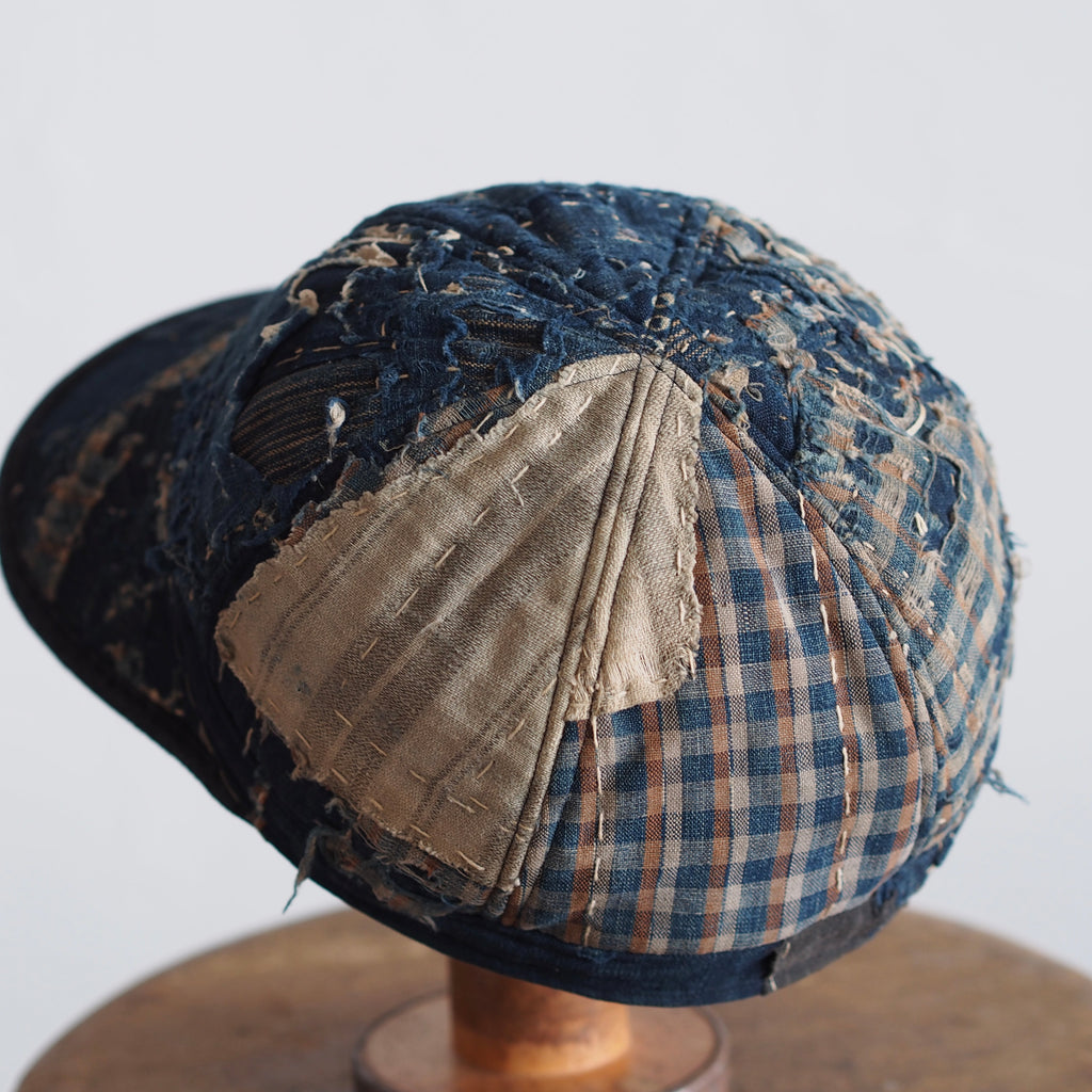 BORO(襤褸)CAP ~type mechanic~60 edo-taisho