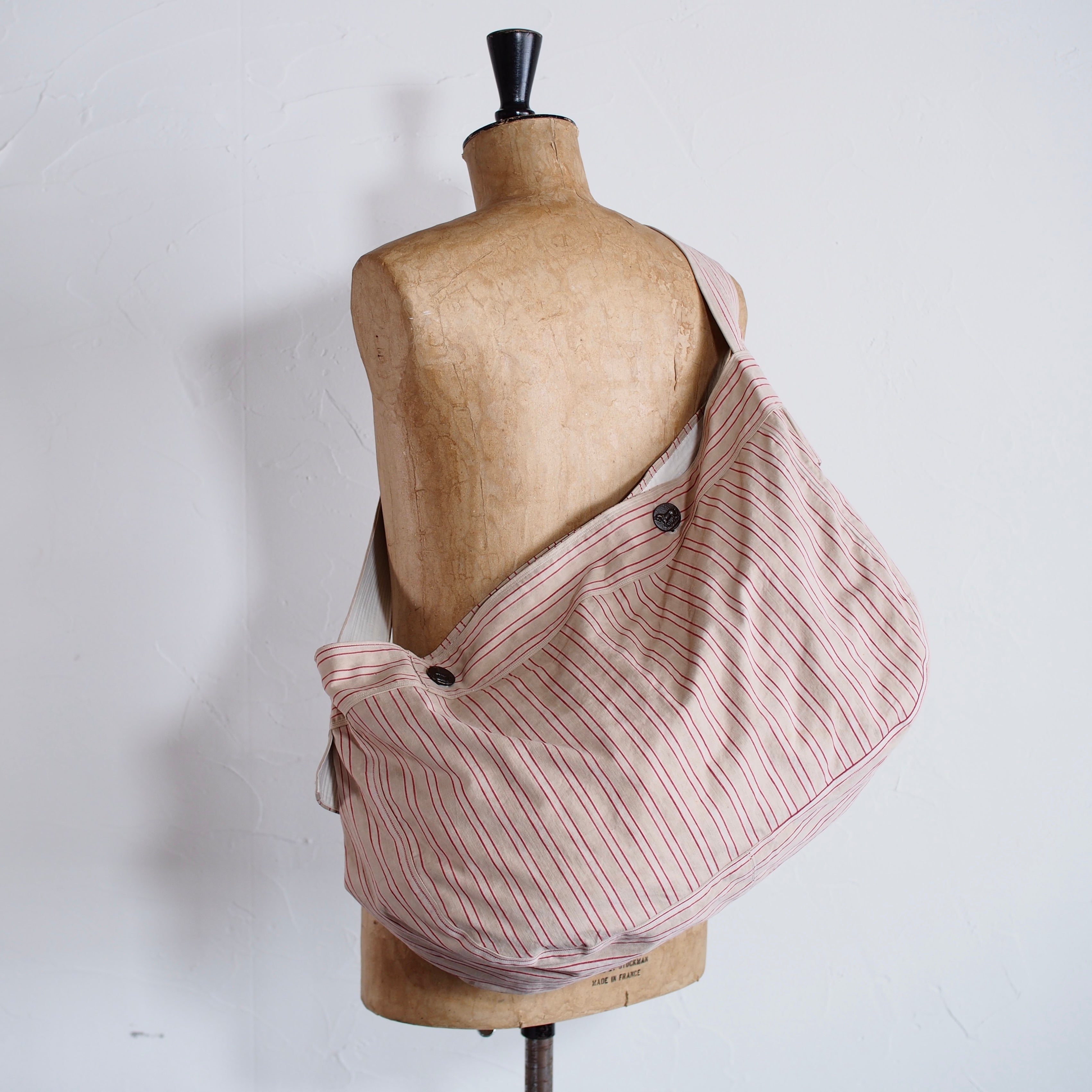 NORA BAG~type newspaper~french old fabric