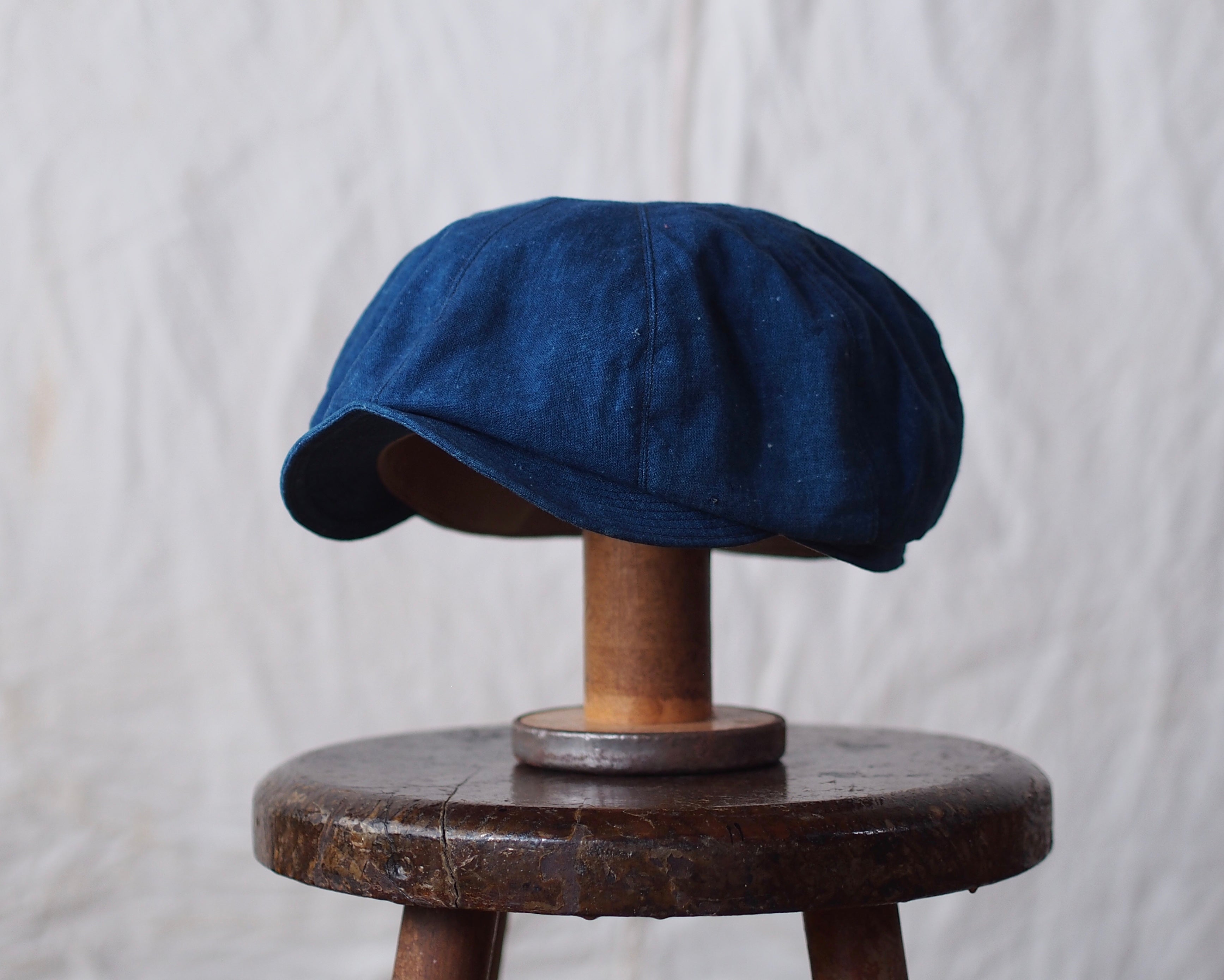 JAPAN VINTAGE FABRIC CAP ~type newsboy~60