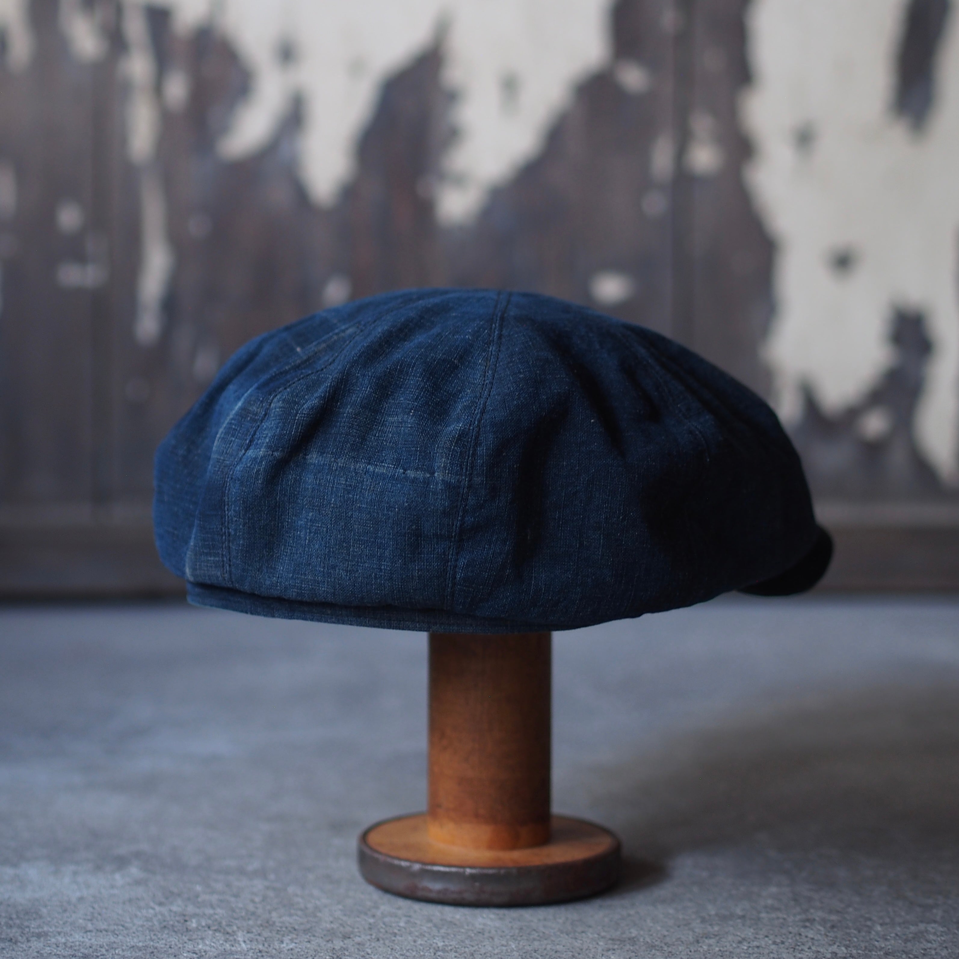 JAPAN VINTAGE FABRIC CAP ~type newsboy~60