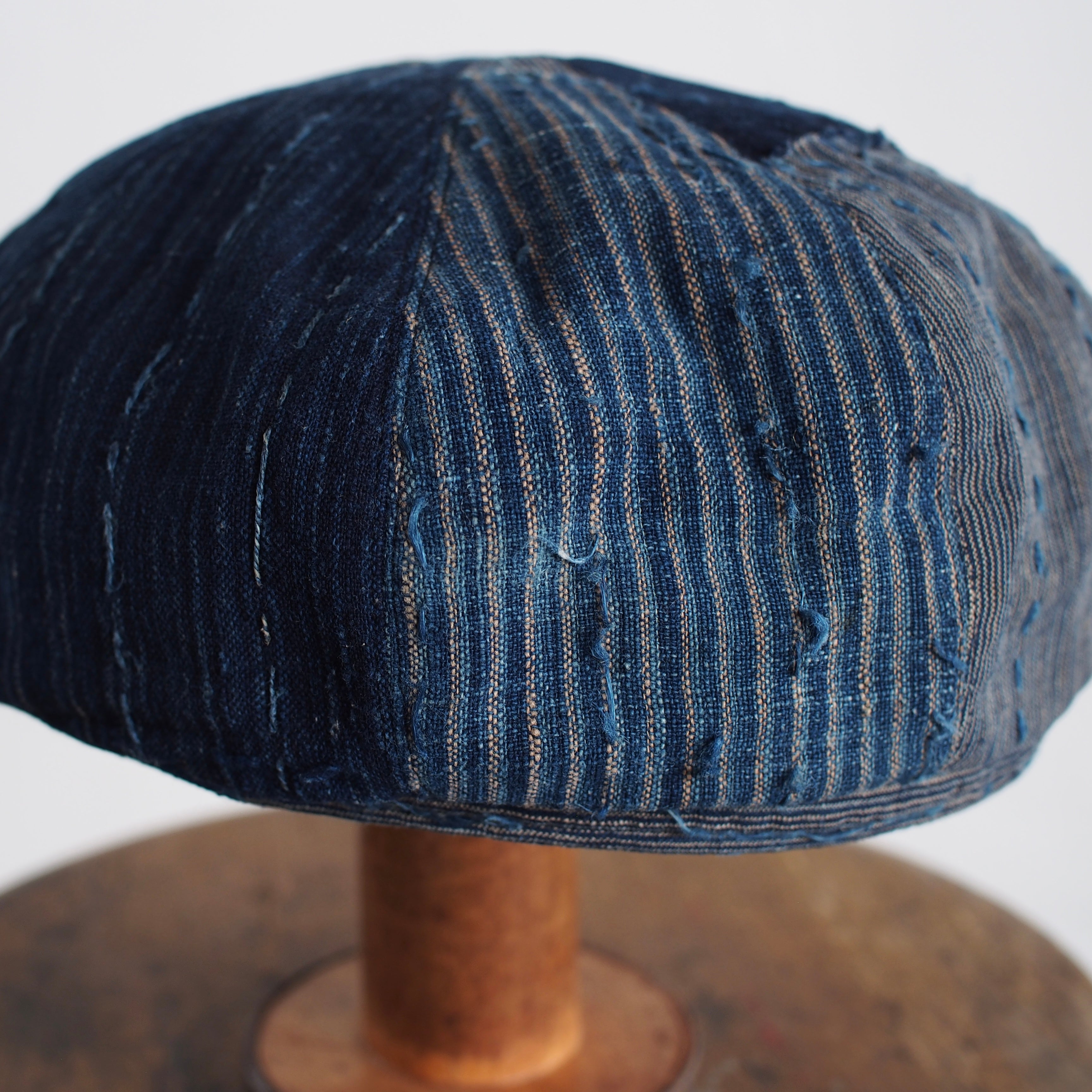 BORO(襤褸)CAP ~type news boy~60 end of edo-meiji