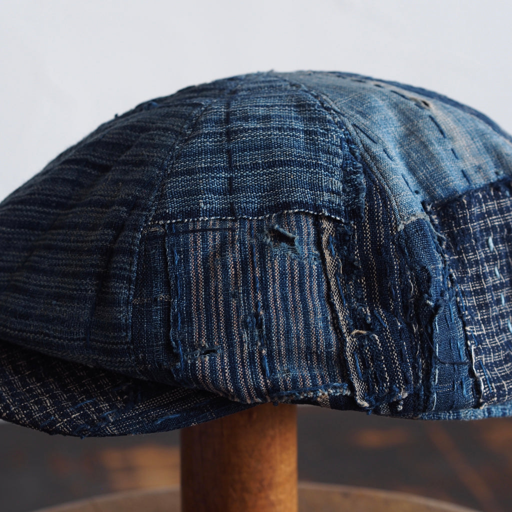 BORO(襤褸)CAP ~type news boy~60 end of edo-meiji
