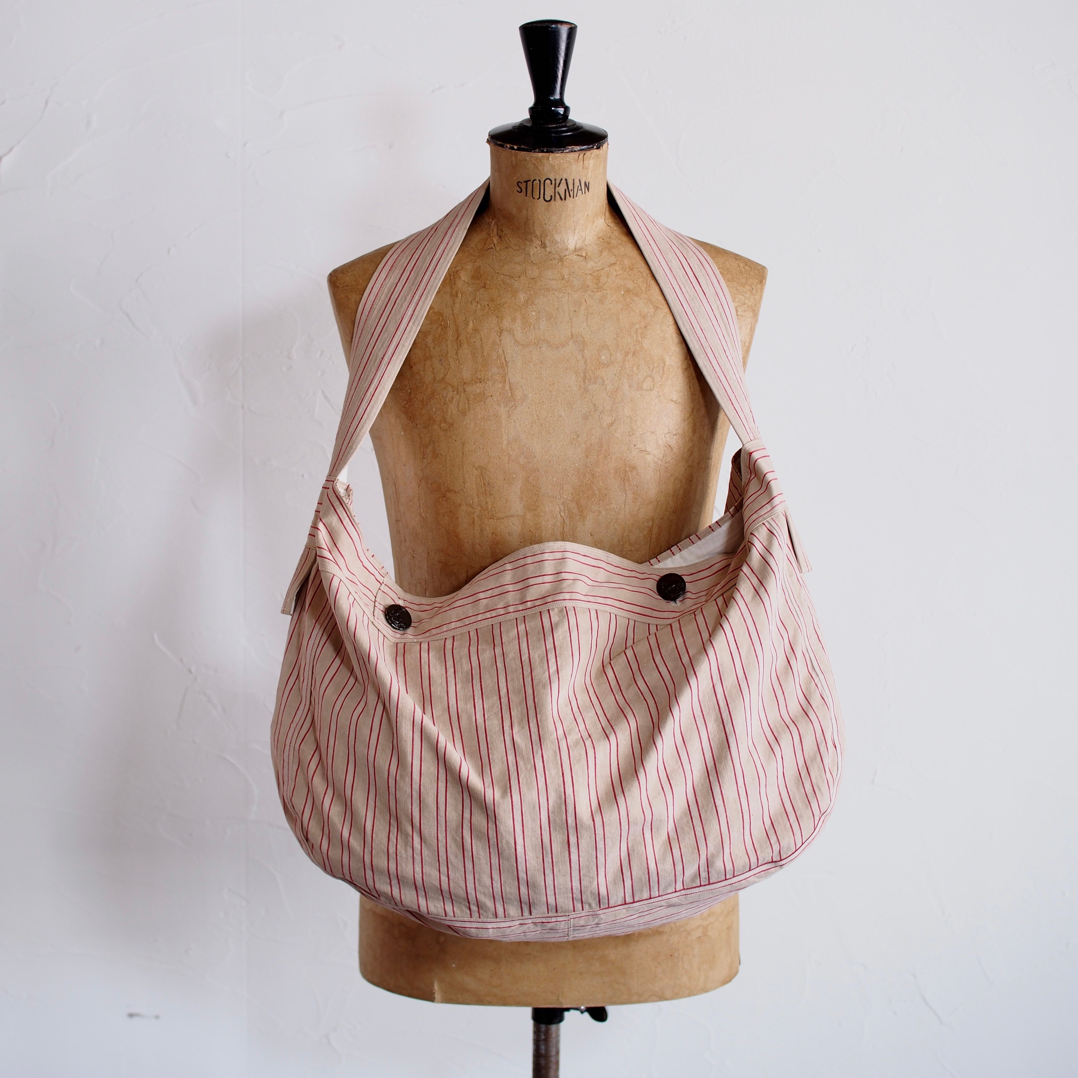 NORA BAG~type newspaper~french old fabric