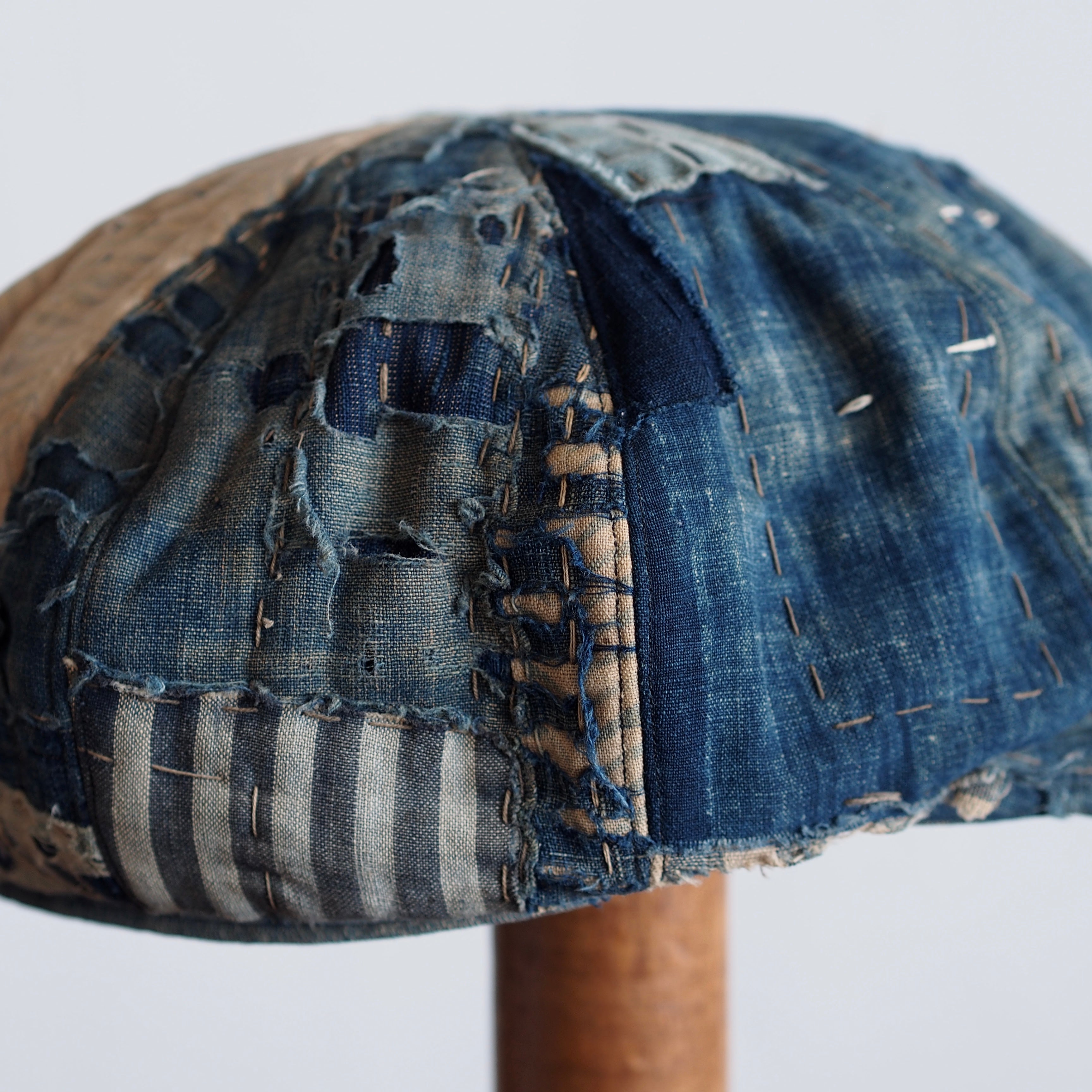 BORO(襤褸)CAP ~type news boy~60 edo-taisho