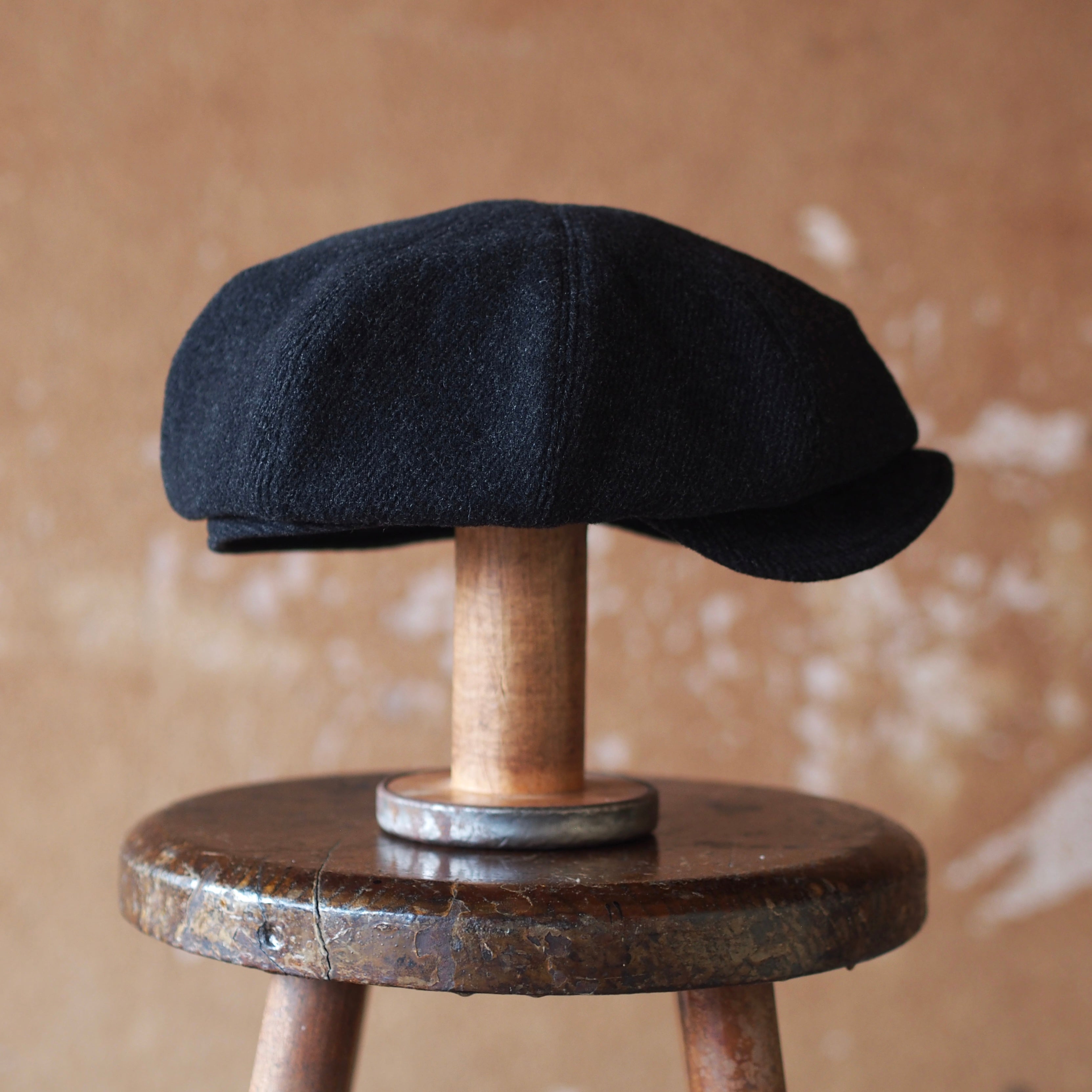 JAPAN VINTAGE FABRIC CAP ~type newsboy~60