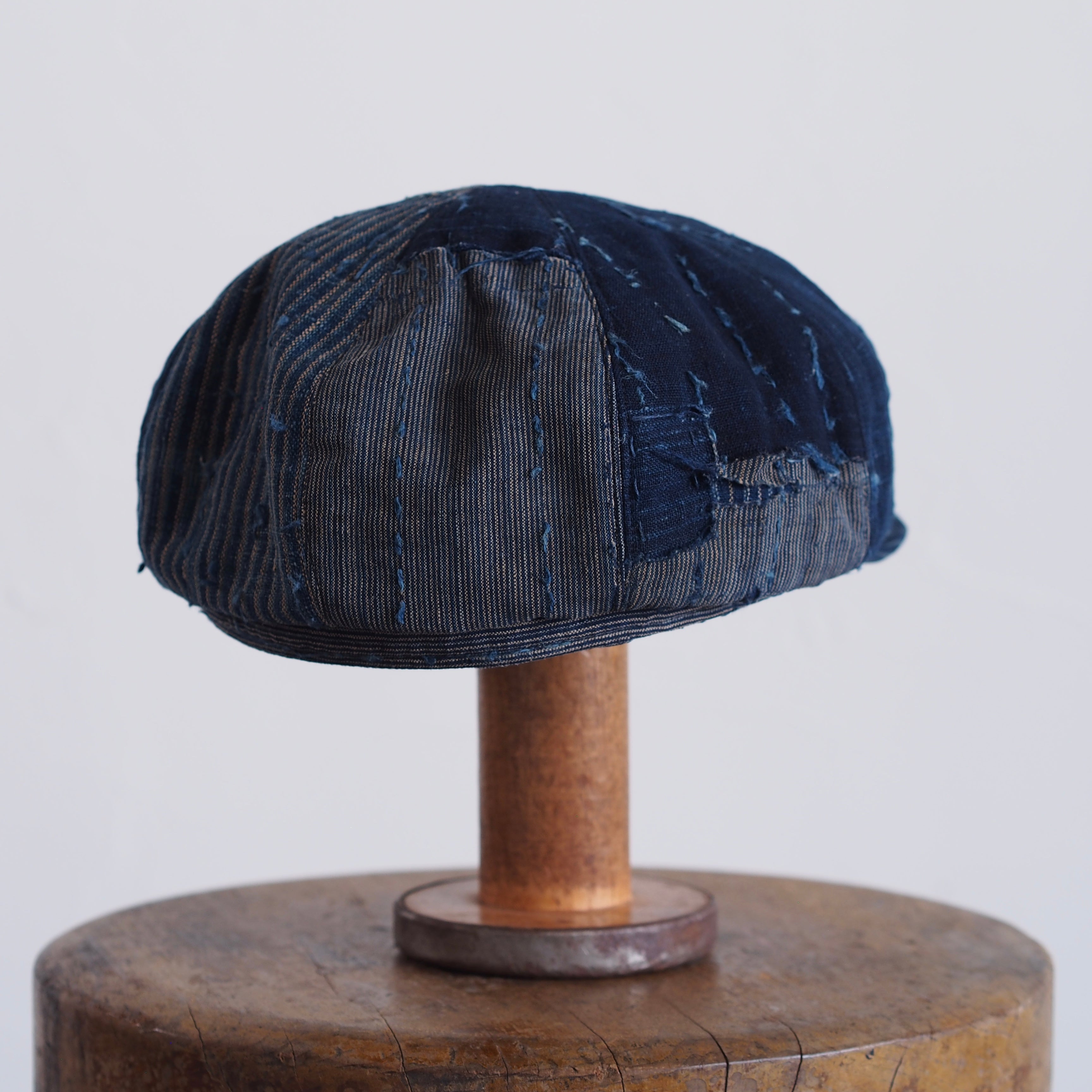 BORO(襤褸)CAP ~type news boy~60 end of edo-meiji