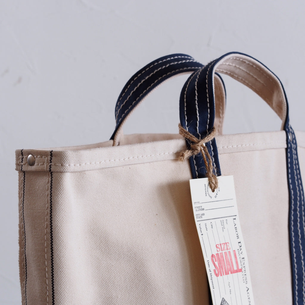 LABOR DAY-TOOL BAG-【NATURAL/INKBLUE-SMALL】