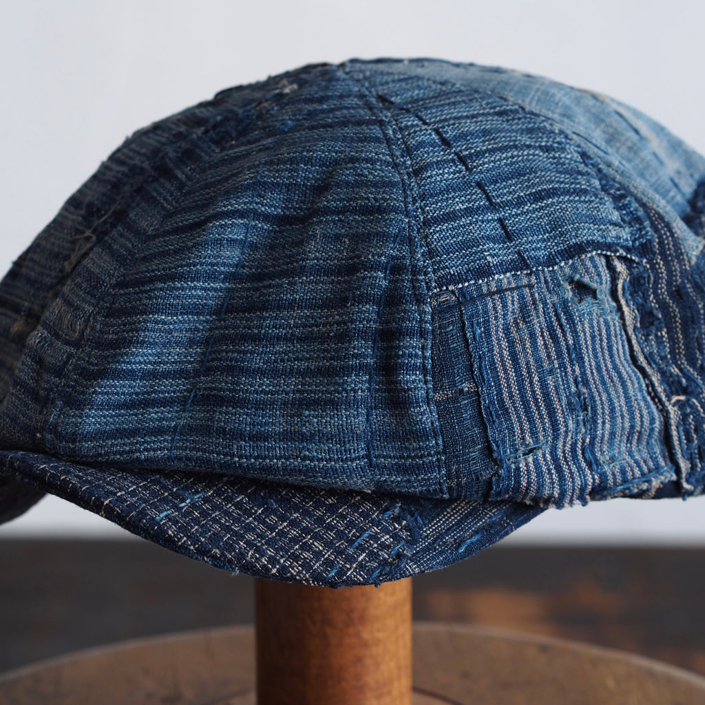 BORO(襤褸)CAP ~type news boy~60 end of edo-meiji