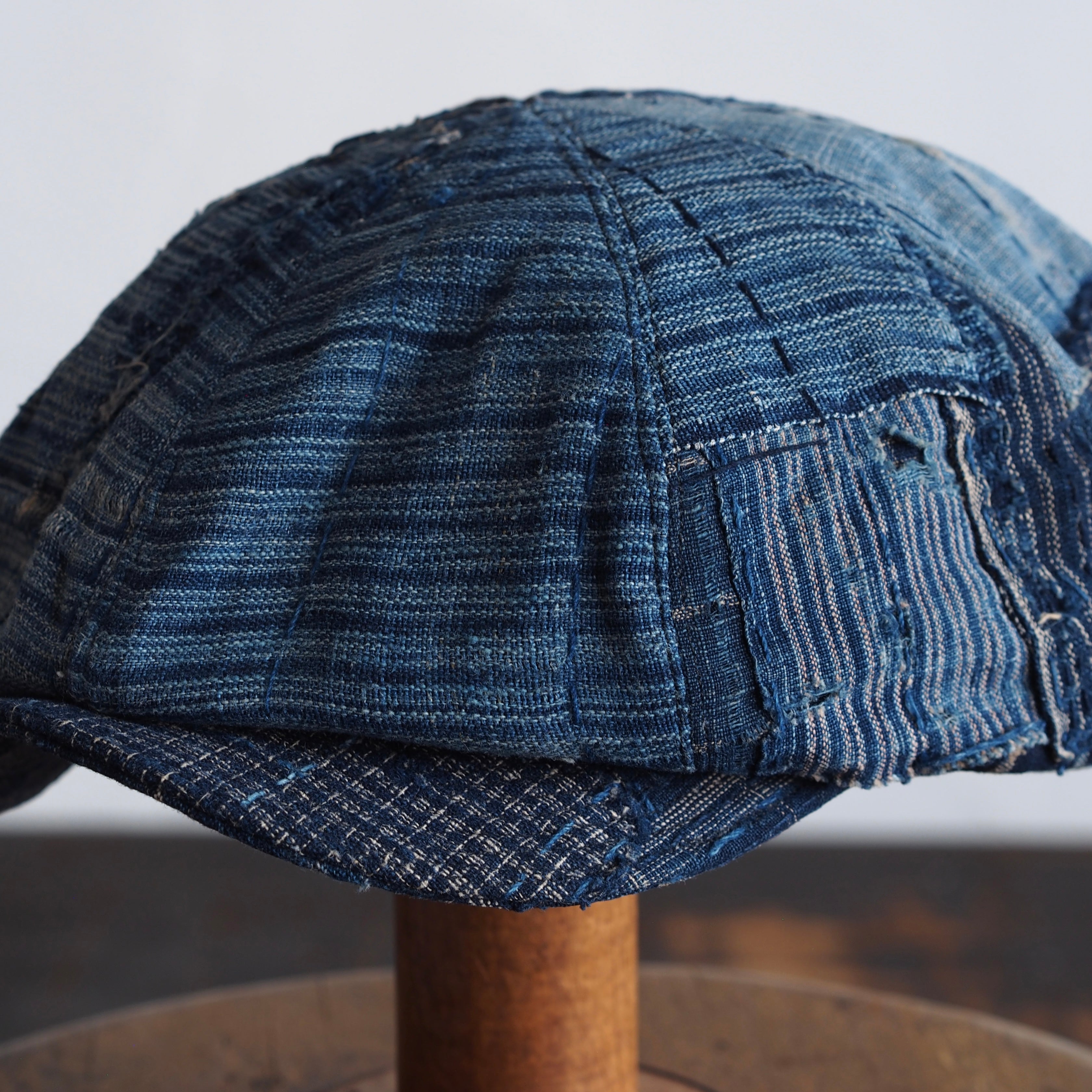 BORO(襤褸)CAP ~type news boy~60 end of edo-meiji