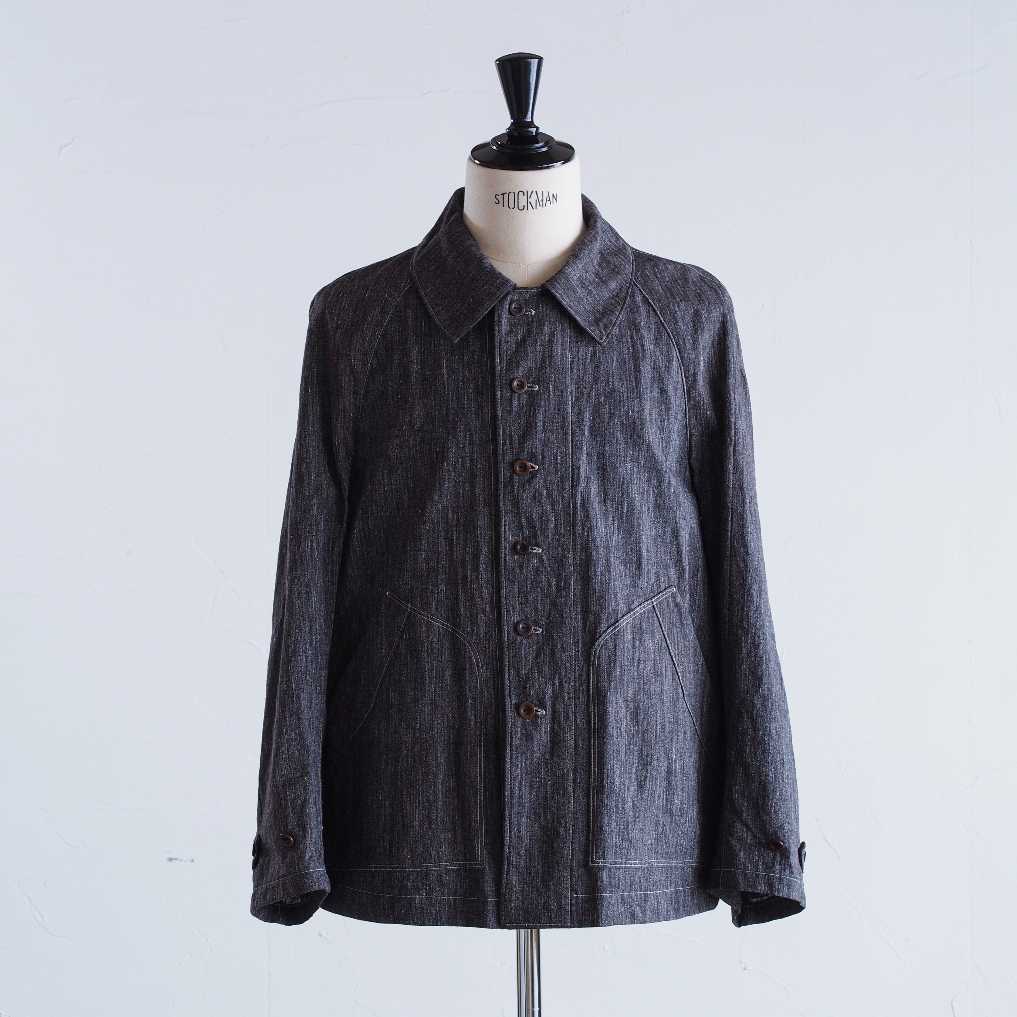 NORA JACKET②~french salt & pepper fabric~