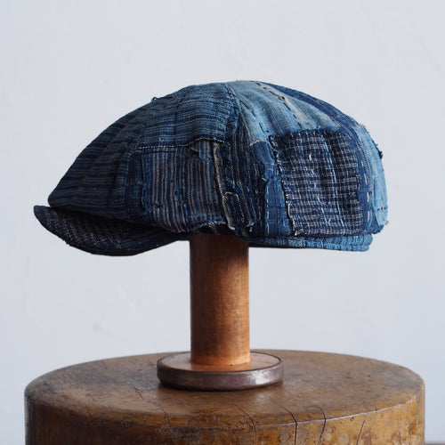 BORO(襤褸)CAP ~type news boy~60 end of edo-meiji