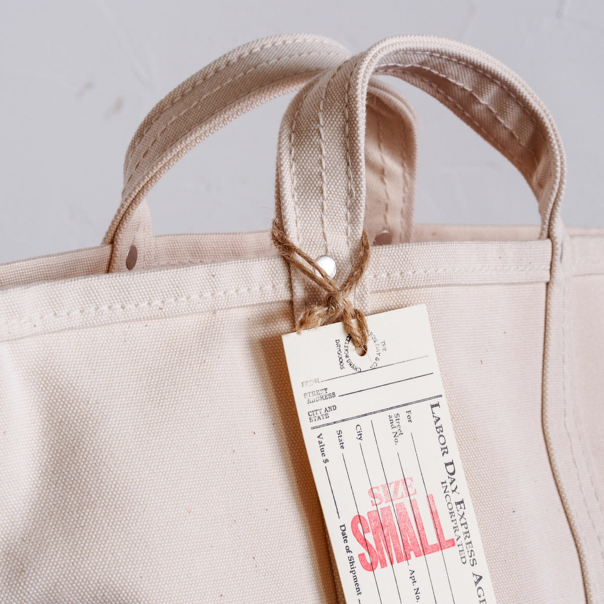 LABOR DAY-TOOL BAG-【NATURAL-SMALL】