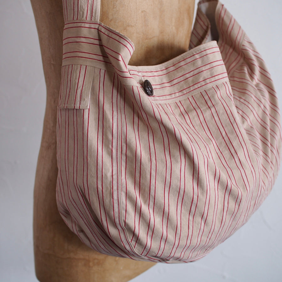 NORA BAG ~ type newspaper ~ french old fabric