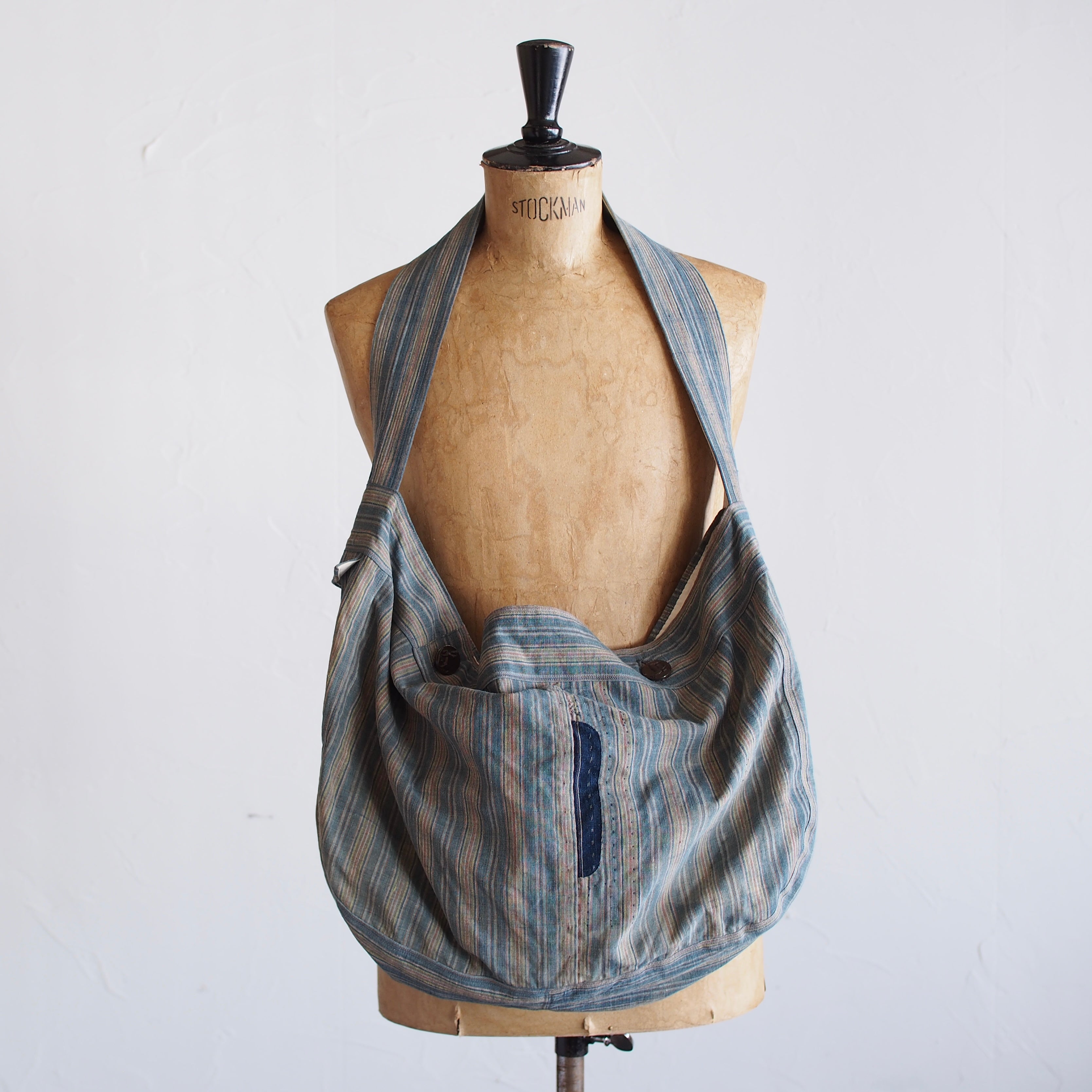 NORA BAG~type newspaper~japan old cotton fabric②
