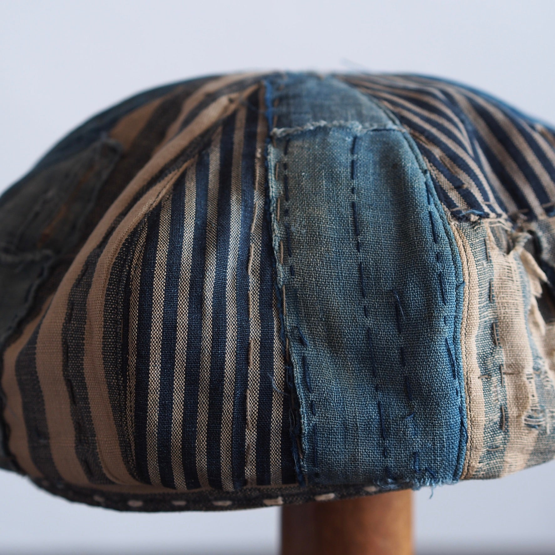 BORO(襤褸)CAP ~type news boy~60 edo-taisho