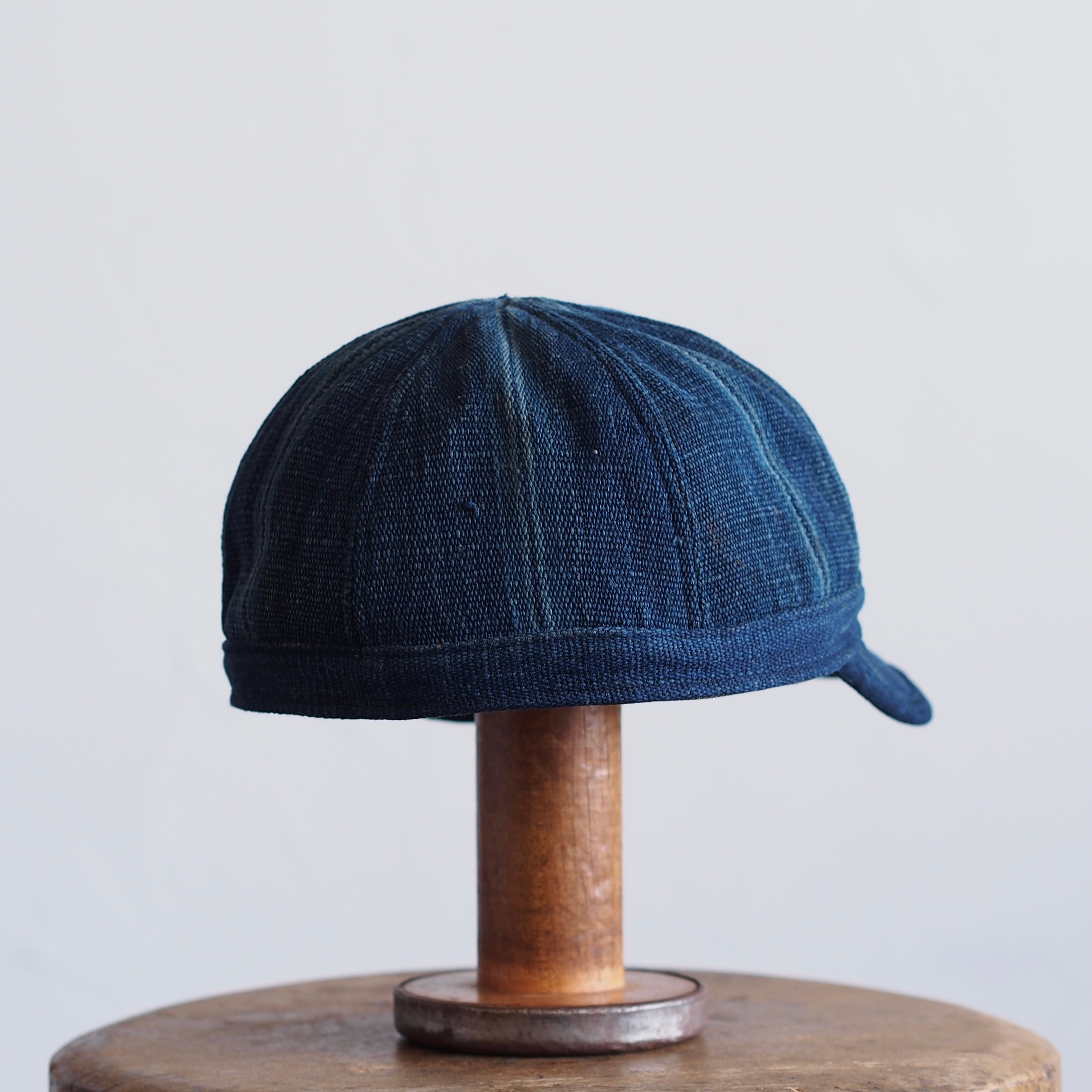 JAPAN VINTAGE  COTTON/LINEN CAP~type mechanic~60