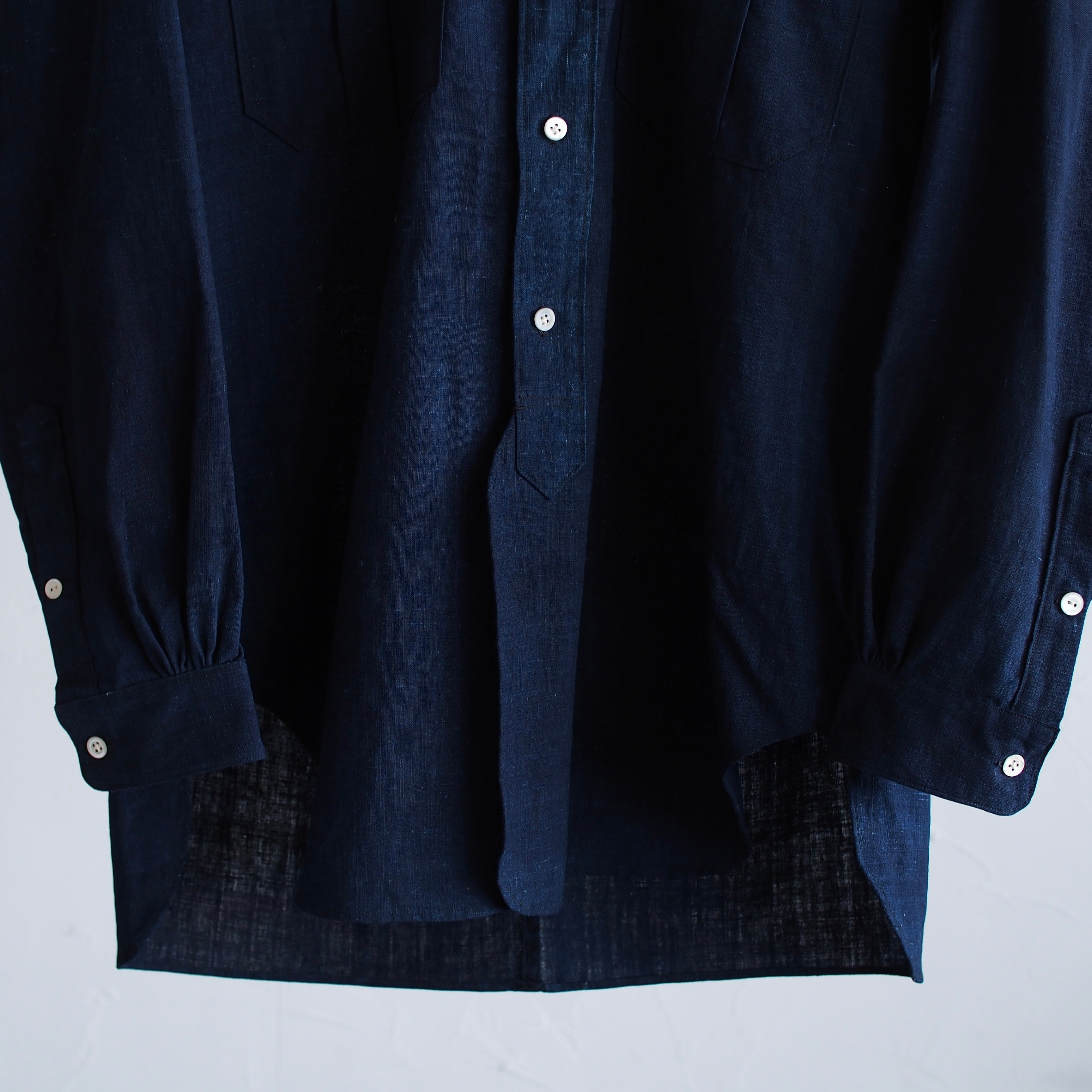 NORA SHIRT~type japan~①taisho~early showa indigo