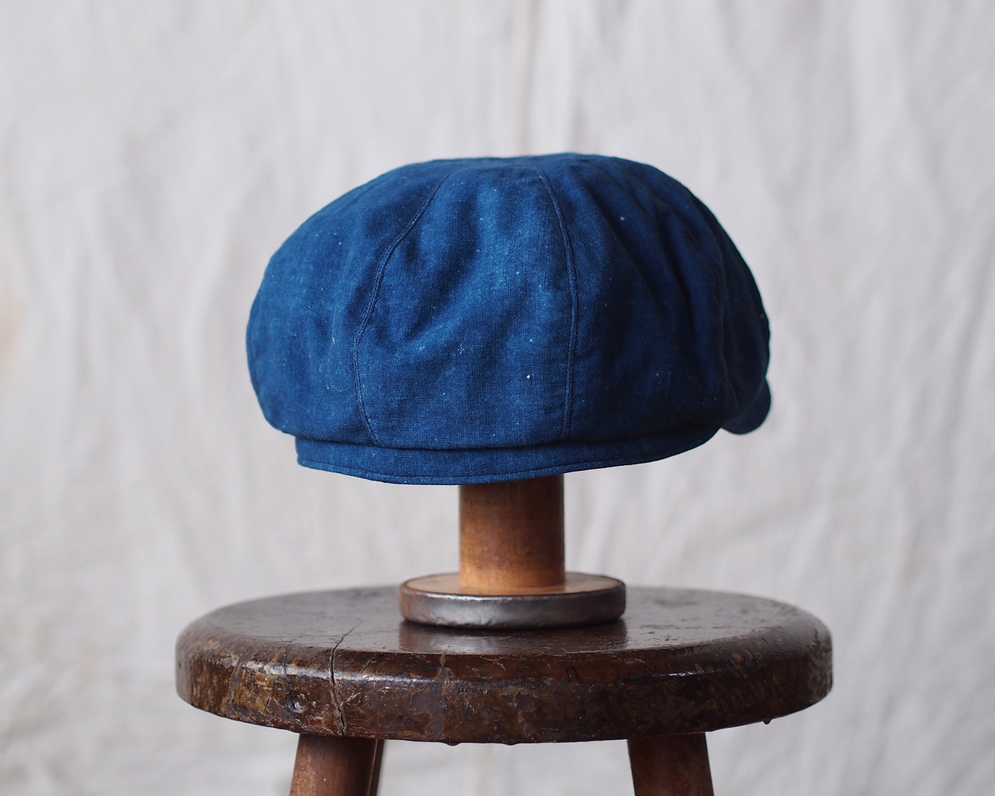 JAPAN VINTAGE FABRIC CAP ~type newsboy~60