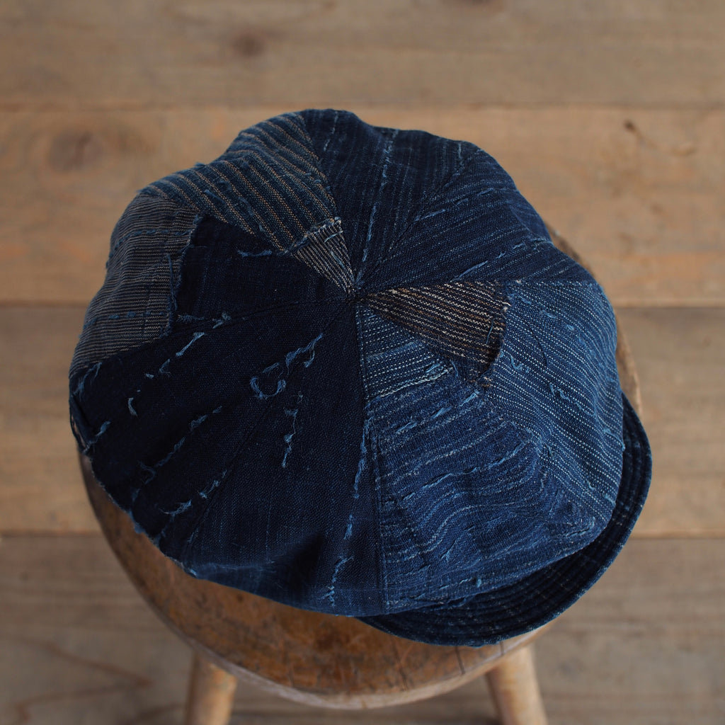 BORO(襤褸)CAP ~type news boy~60 end of edo-meiji