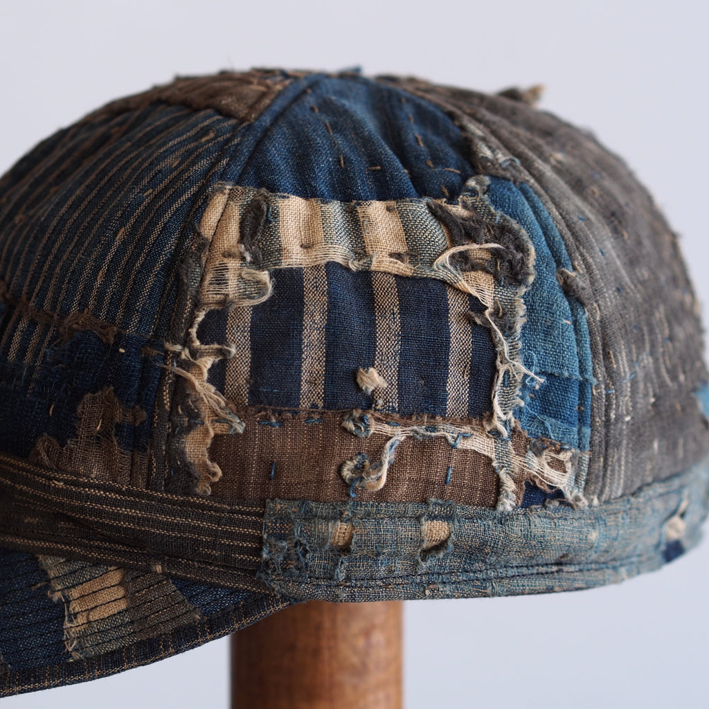 BORO(襤褸)CAP ~type mechanic~60 edo-taisho