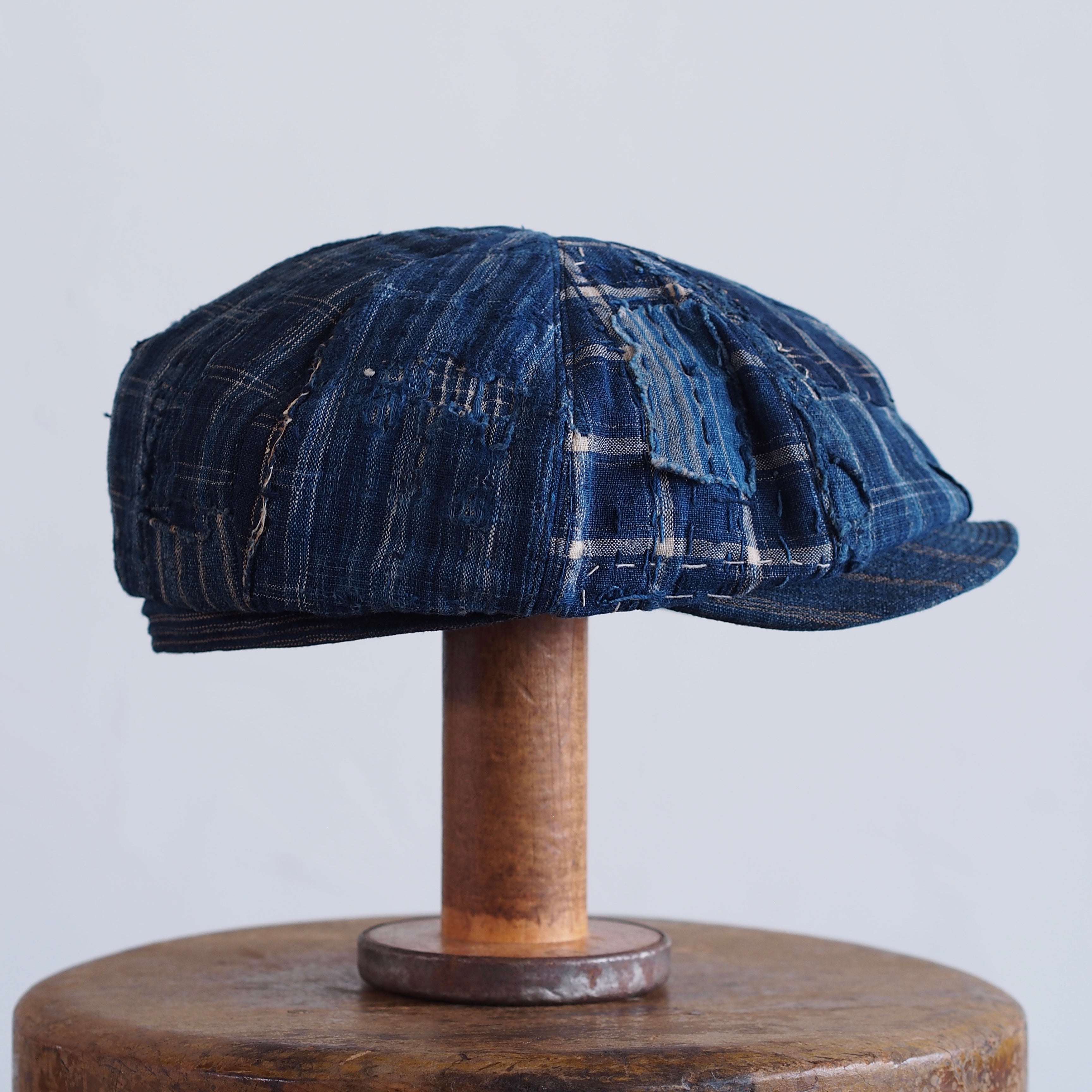 BORO(襤褸)CAP ~type news boy~60 meiji