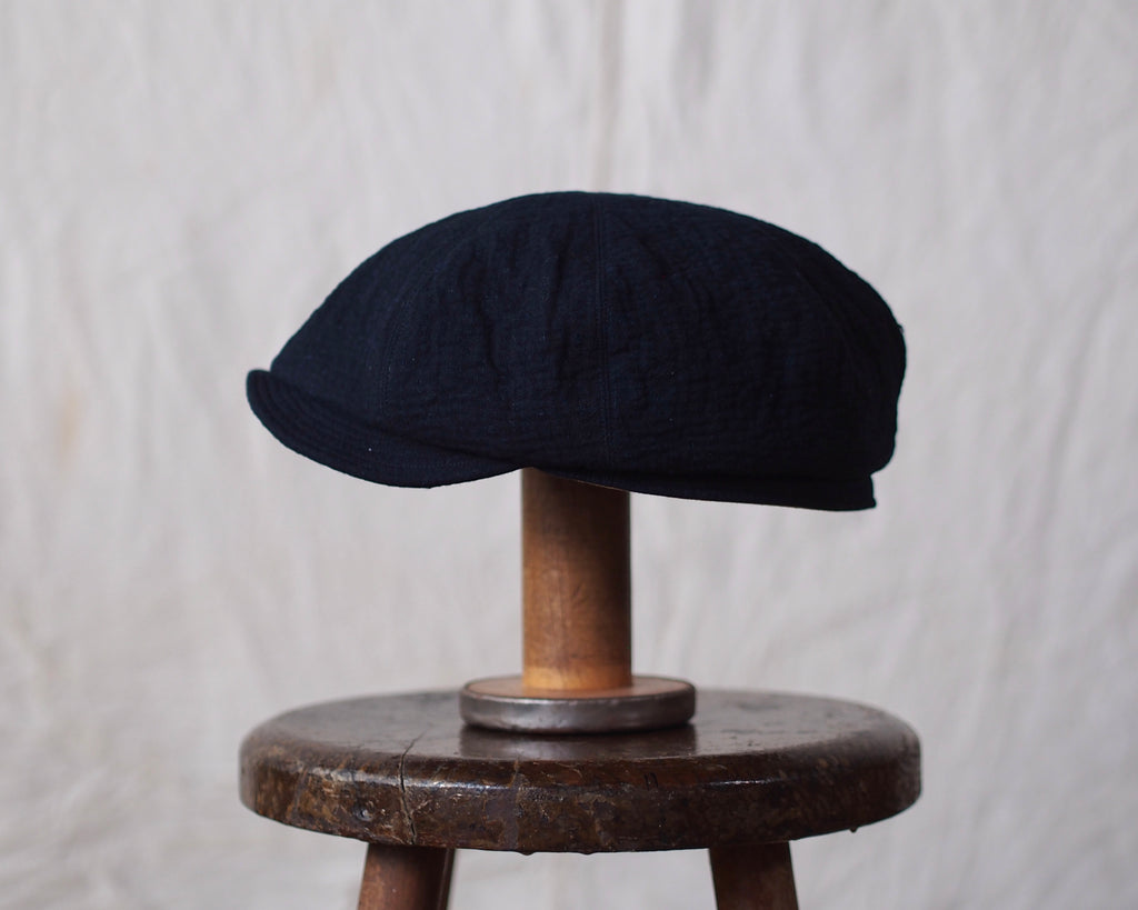 SASHIKO CAP~type newsboy~60