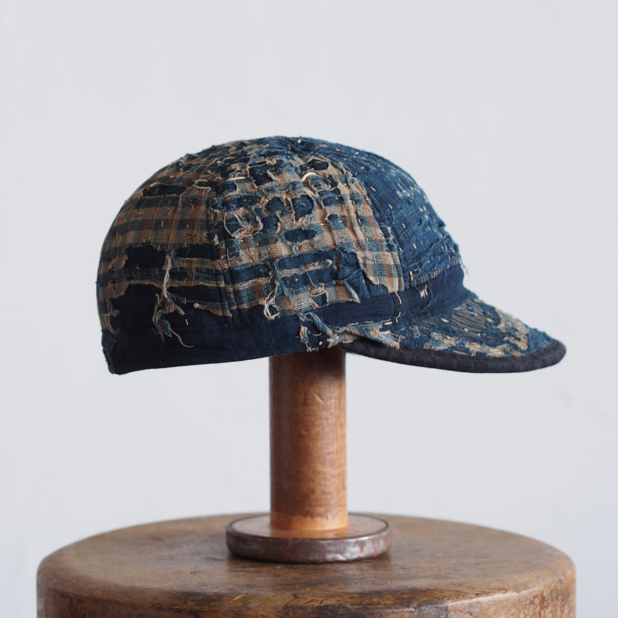 BORO(襤褸)CAP ~type mechanic~60 edo-taisho